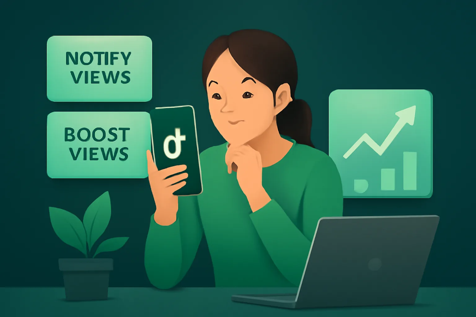 เพิ่มยอดวิววิดีโอ TikTok: Notify Views vs Boost Views เลือกแบบไหนให้ธุรกิจ SME ไทย?