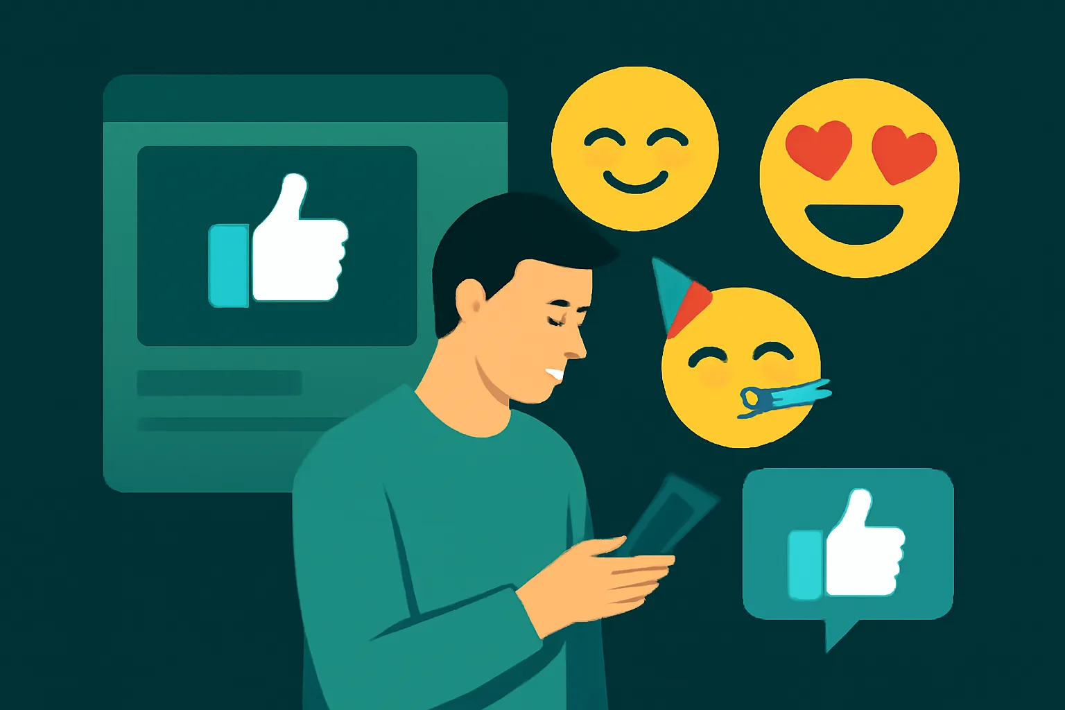 Facebook: คู่มือเลือกใช้บริการ "เพิ่มไลค์โพสต์" แบบ Emoji ให้โดนใจกลุ่มเป้าหมายร้านค้า