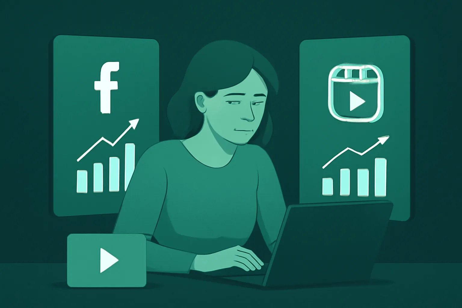 MetaSocial24Hr: เปรียบเทียบยอดวิว Facebook Video และ Instagram Reels ร้านค้าออนไลน์