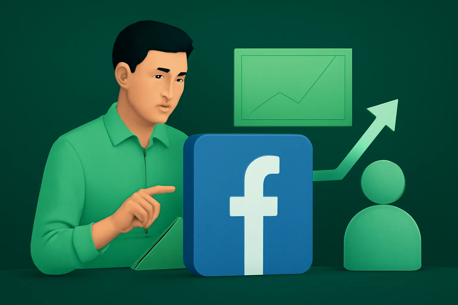 Facebook: เลือกบริการ 'เพิ่มผู้ติดตาม (Thai)' ให้ร้านค้าออนไลน์