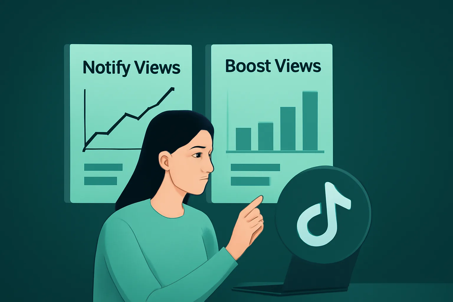 เปรียบเทียบ Notify Views vs Boost Views ในการเพิ่มยอดวิว TikTok: ตัวเลือกไหนคุ้มค่าสุดสำหรับร้านค้าออนไลน์?