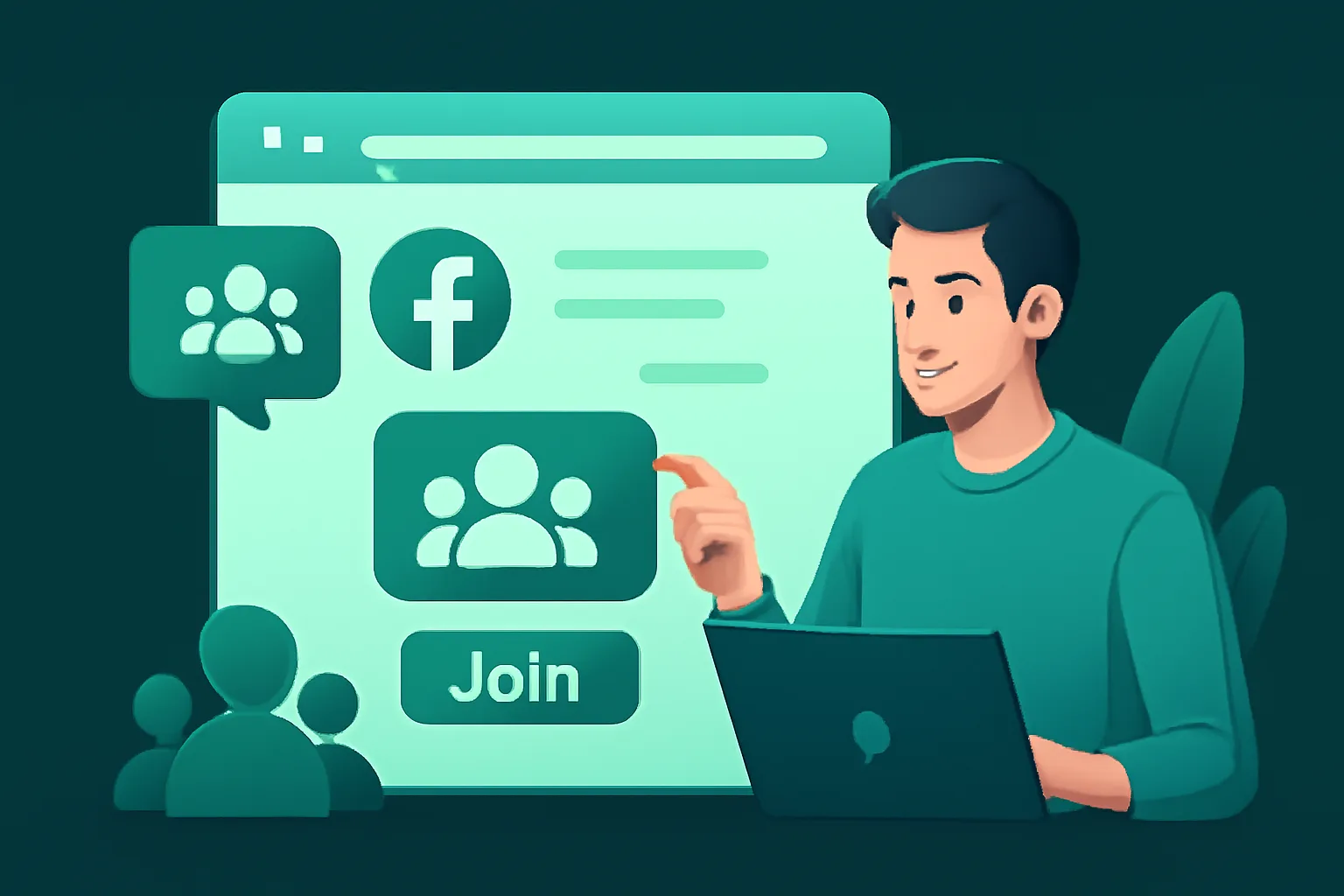 MetaSocial24Hr: บริการเพิ่มคนเข้ากลุ่ม Facebook สร้างชุมชนออนไลน์ที่แข็งแกร่ง