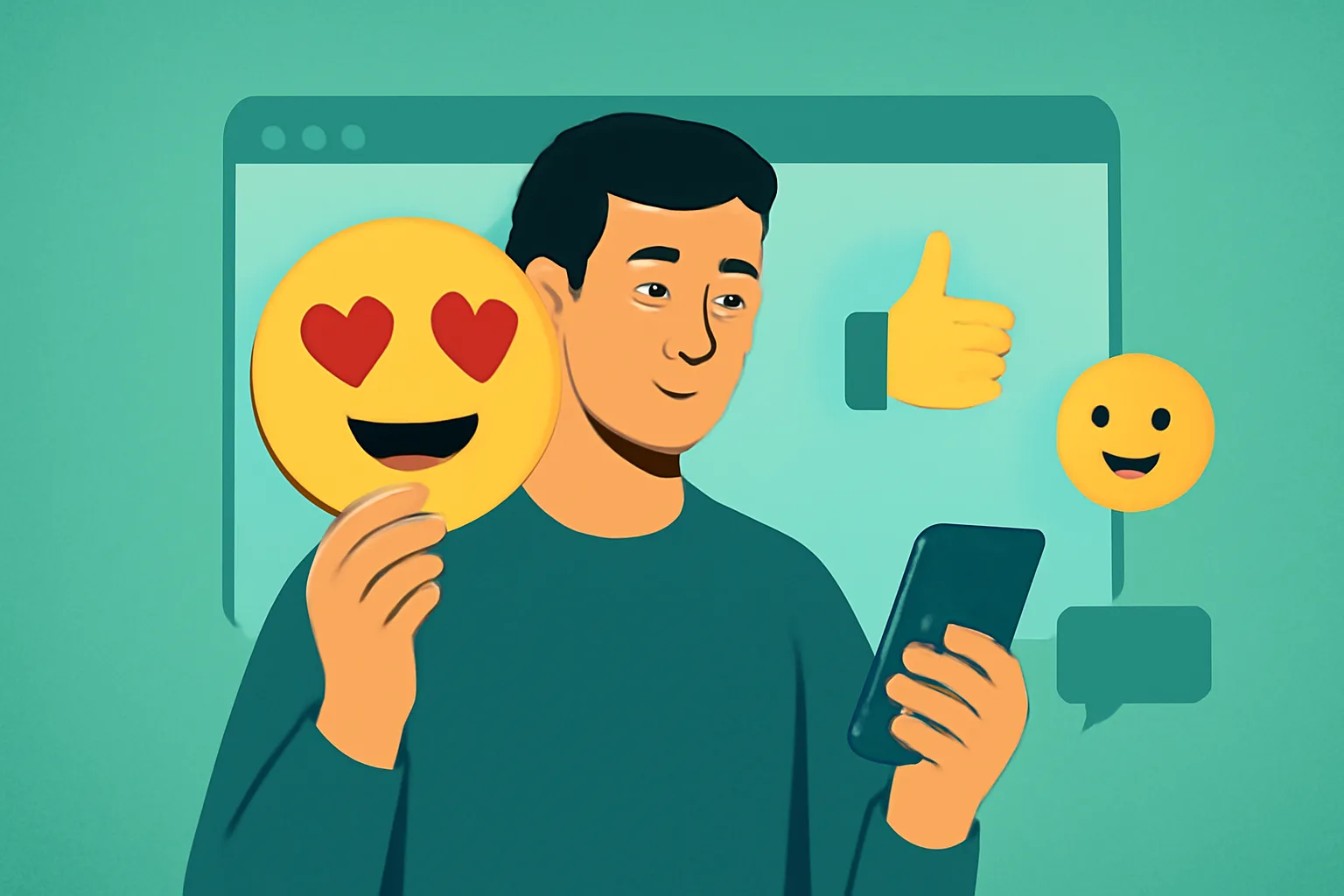 MetaSocial24Hr: วิธีเลือก Emoji เพิ่มไลค์โพสต์ Facebook ให้ตรงใจ