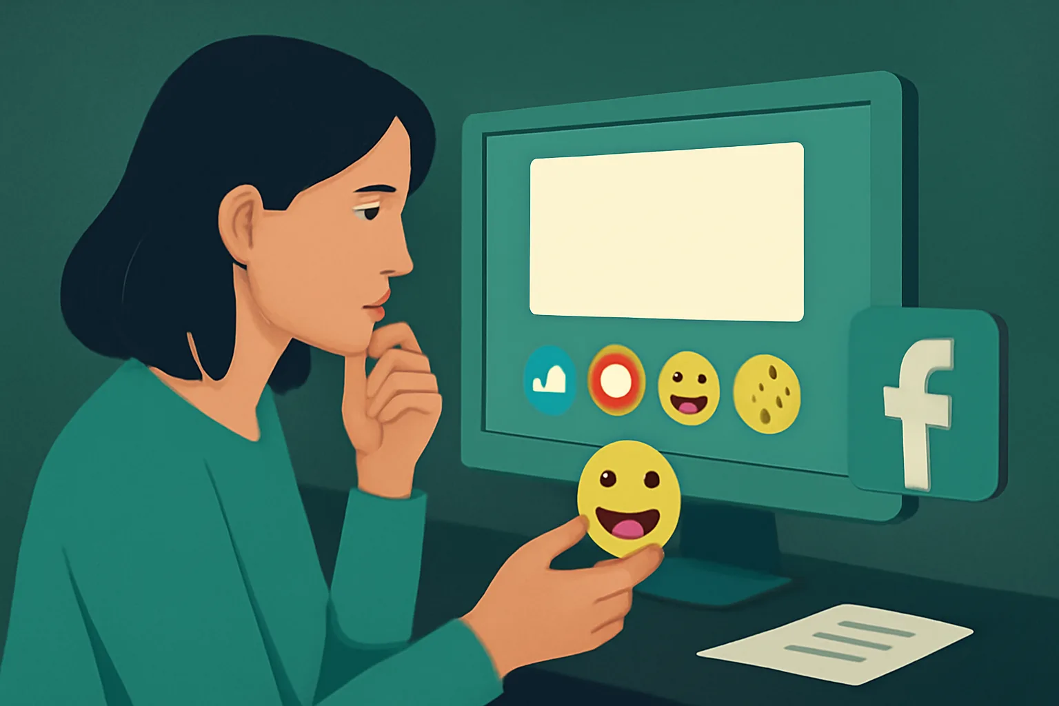 MetaSocial24Hr: วิธีเลือกจำนวนไลค์ Emoji บน Facebook ให้โพสต์ร้านค้าดูเป็นธรรมชาติ