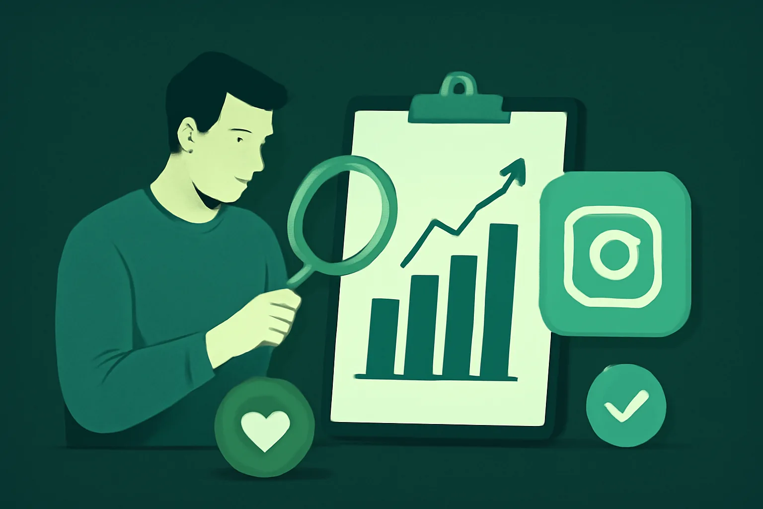 การวัดผลลัพธ์หลังใช้บริการเพิ่มผู้ติดตาม Instagram (Thai) แบบ Real Followers