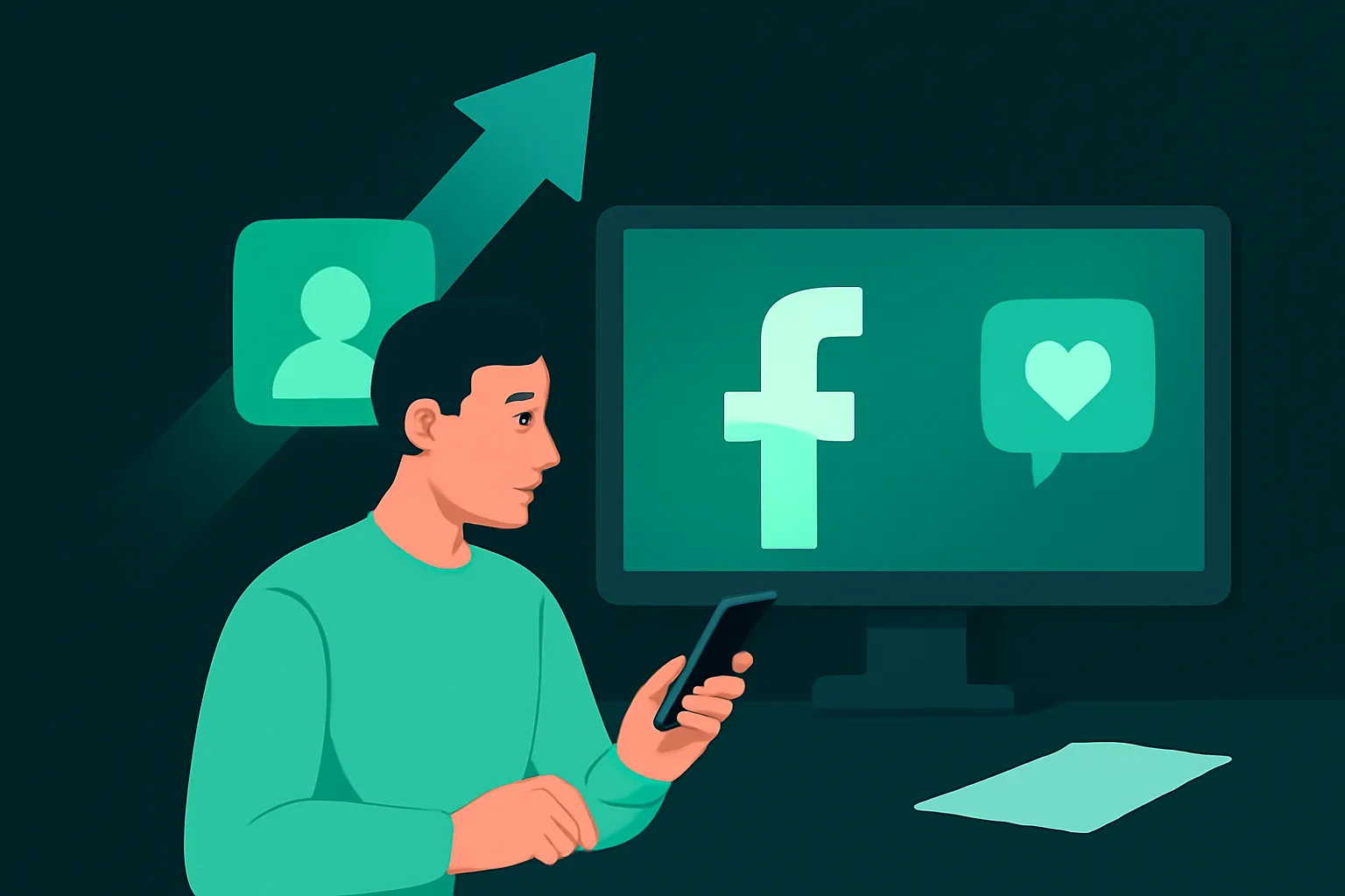 วิธีใช้บริการเพิ่มผู้ติดตาม Facebook (Thai) ให้เกิดการมีส่วนร่วมจริง