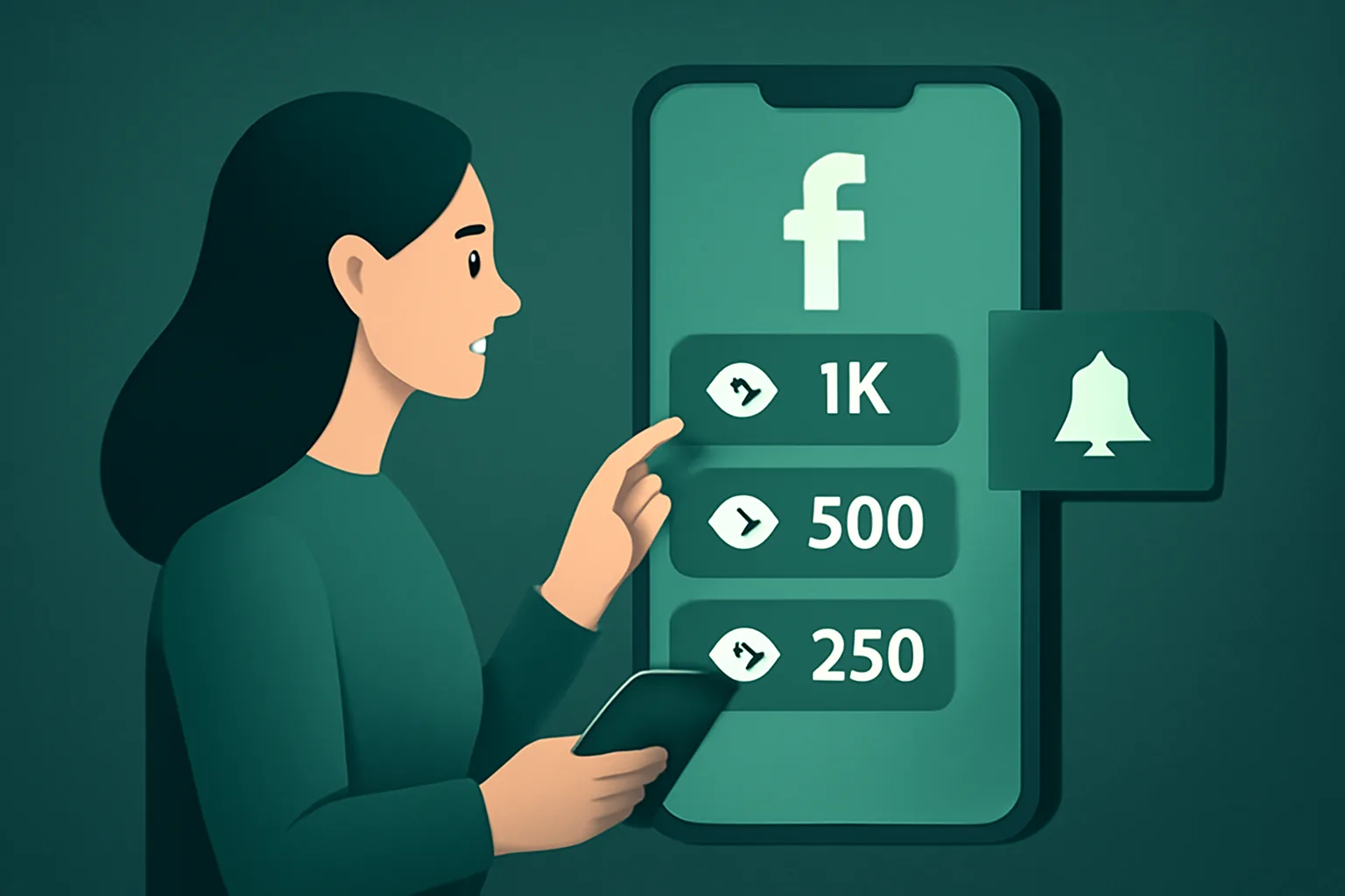 วิธีเพิ่มยอดวิว Facebook Stories ด้วย Notify Views: ตั้งค่าอย่างไรให้ตรงกลุ่มเป้าหมาย