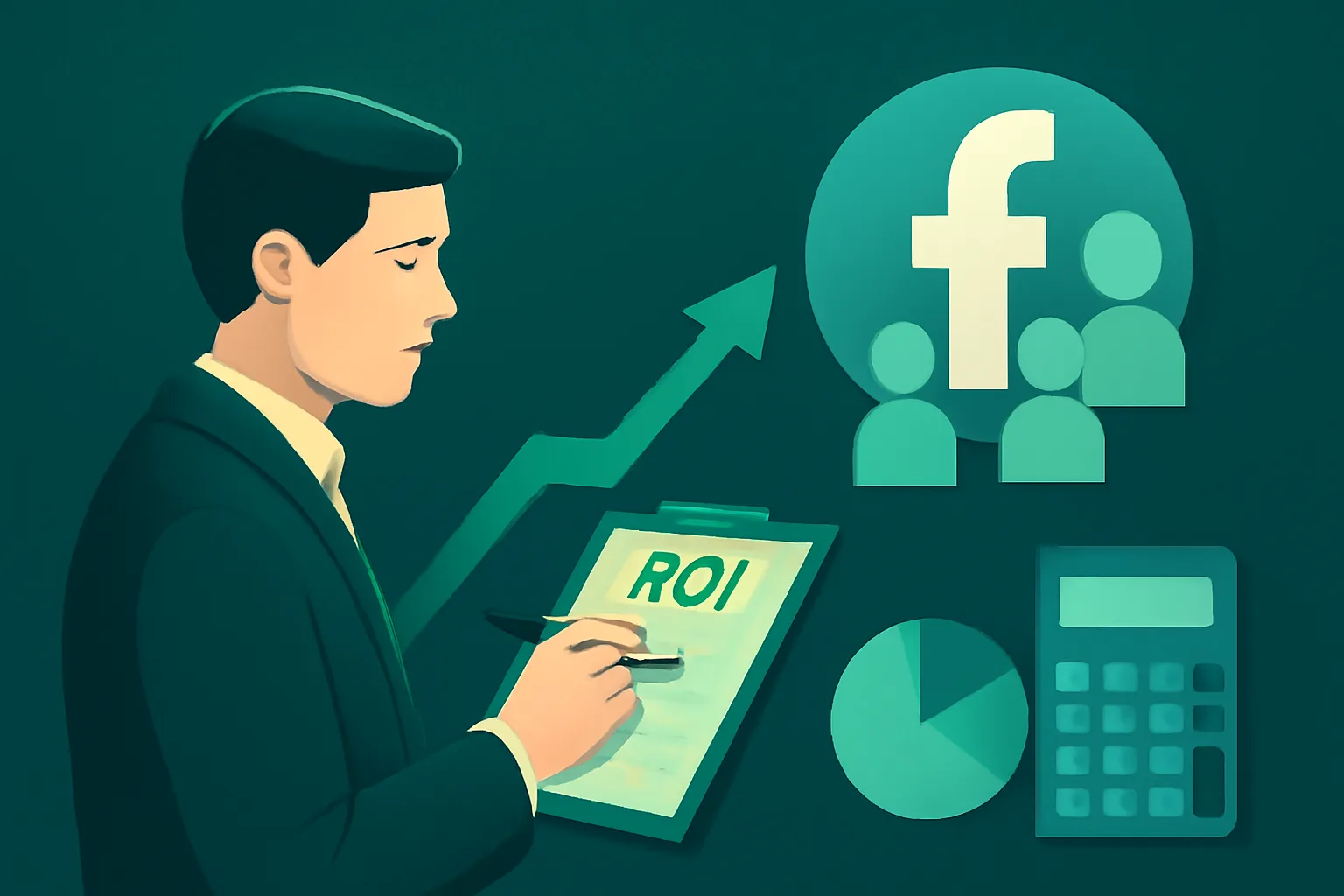 วิธีคำนวณ ROI จากการเพิ่มผู้ติดตาม Facebook: Real Followers vs General Followers
