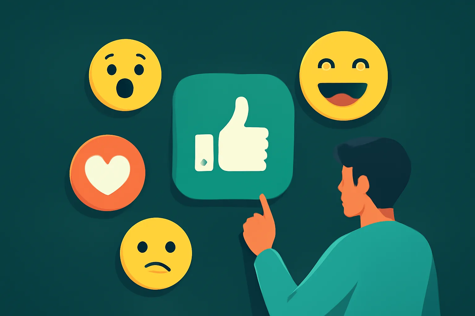 Facebook: ใช้บริการเพิ่มไลค์โพสต์ (Emoji) สื่อสารอารมณ์ตรงใจกลุ่มเป้าหมาย