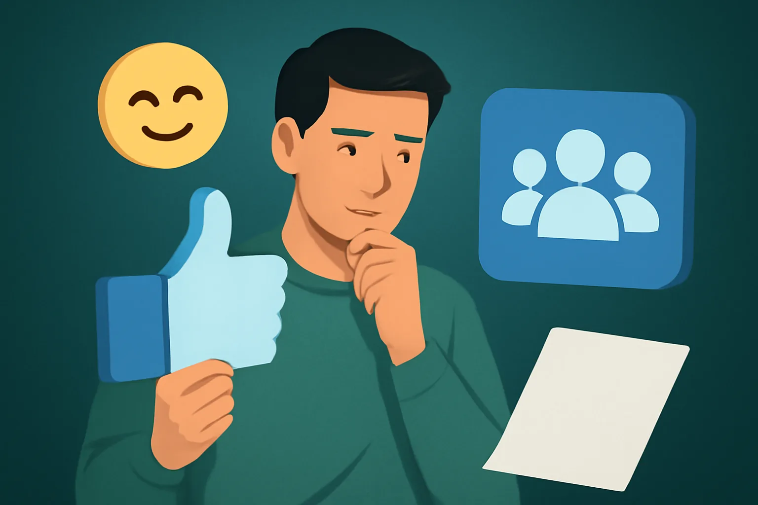 MetaSocial24Hr: เพิ่มไลค์โพสต์ Facebook (Emoji) vs. เพิ่มคนเข้ากลุ่ม (Thai) เลือกแบบไหนสร้างการมีส่วนร่วมดีกว่า