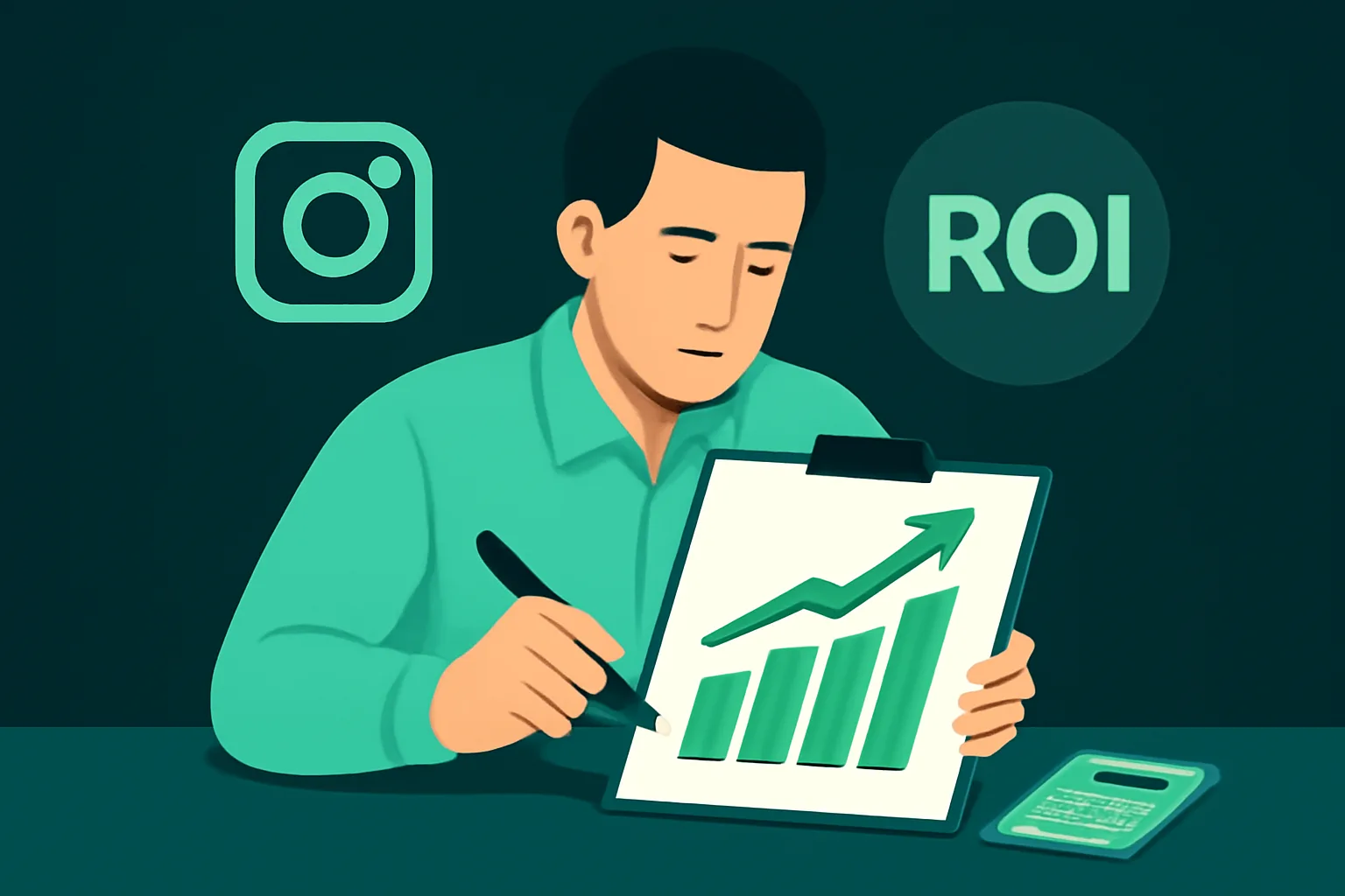 การวัดผลตอบแทนจากการลงทุน (ROI) จากการเพิ่มผู้ติดตาม Instagram "General Followers" สำหรับร้านค้าออนไลน์