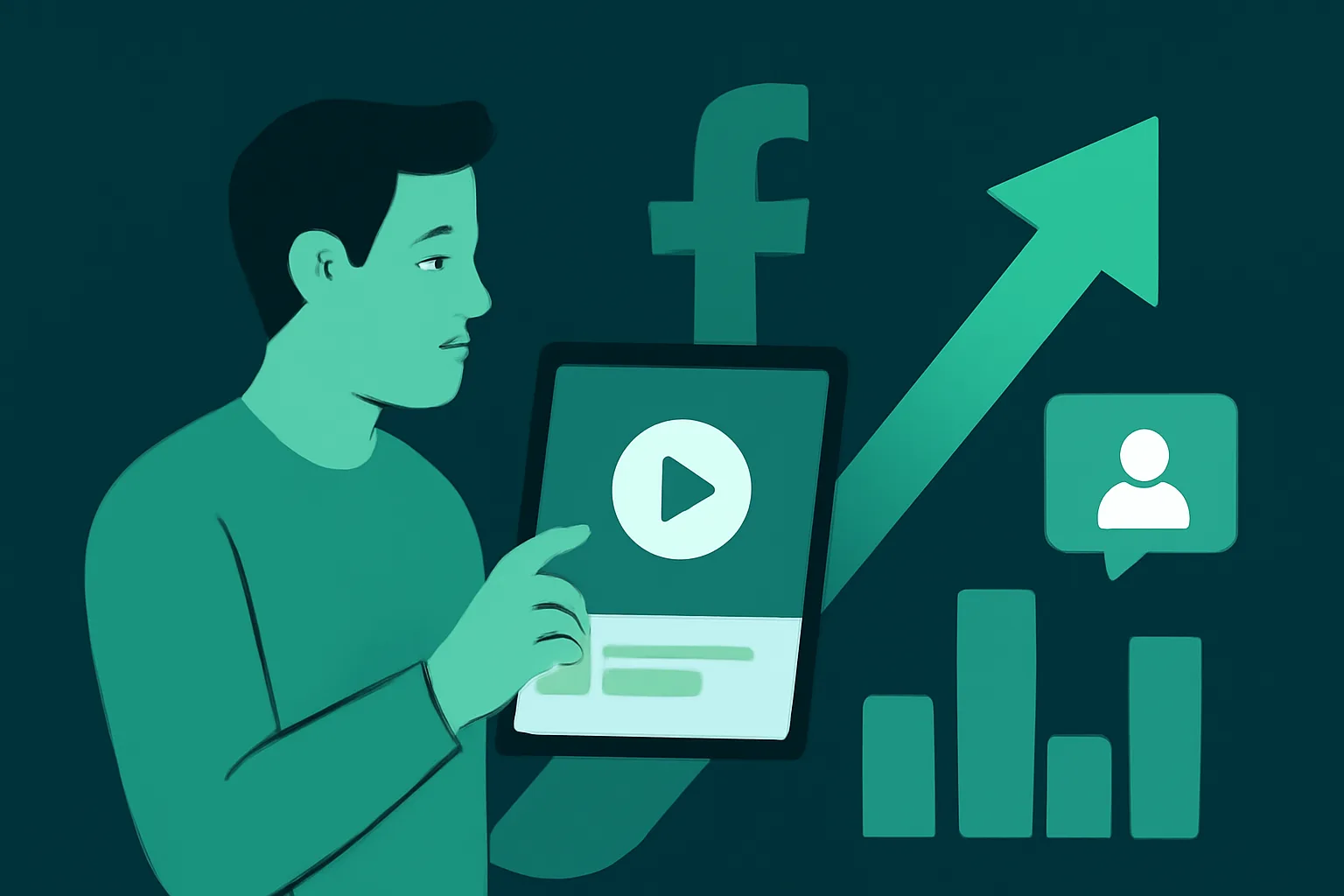 Facebook: วิธีเพิ่มยอดวิววิดีโอให้ลูกค้าทักจริง