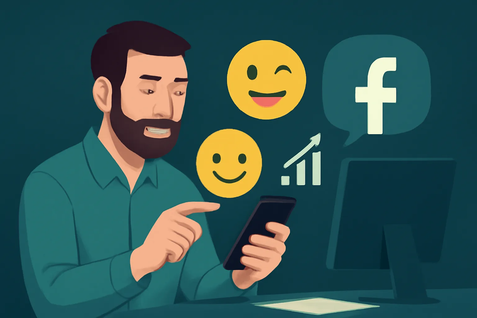 Facebook: เลือก Emoji เพิ่มไลค์ สื่อสาร "บุคลิก" ร้านค้าออนไลน์ตรงใจเป้าหมาย