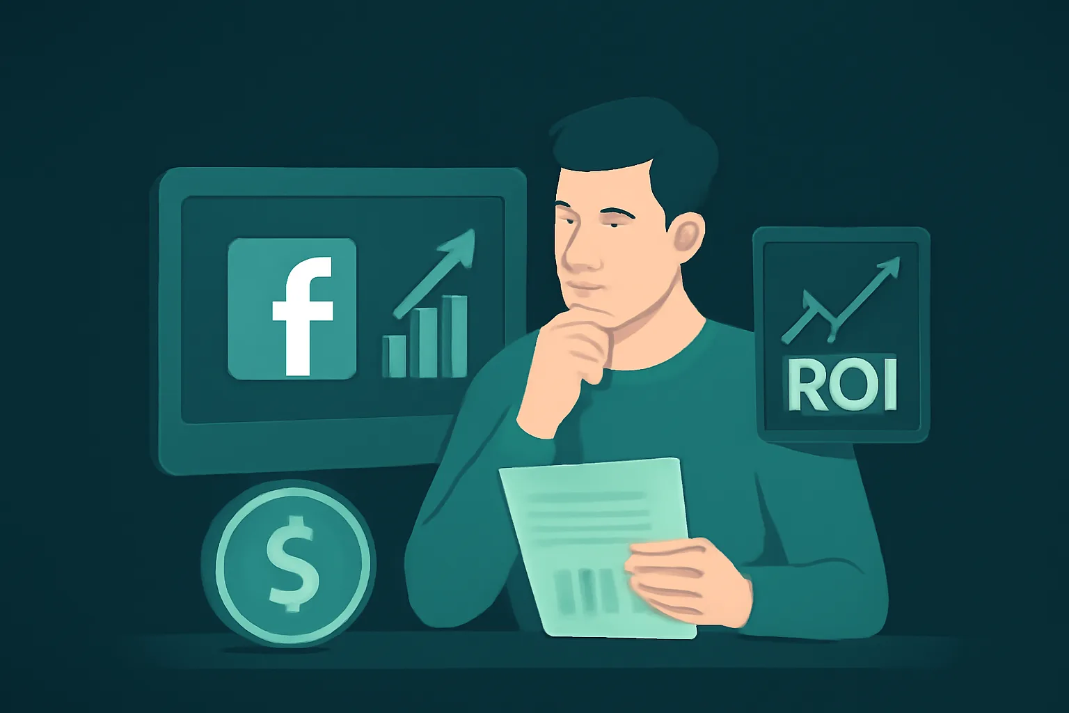 วิธีวัดผลลัพธ์การเพิ่มผู้ติดตาม Facebook ให้ร้านค้าออนไลน์: คำนวณ ROI อย่างไรให้คุ้มค่า