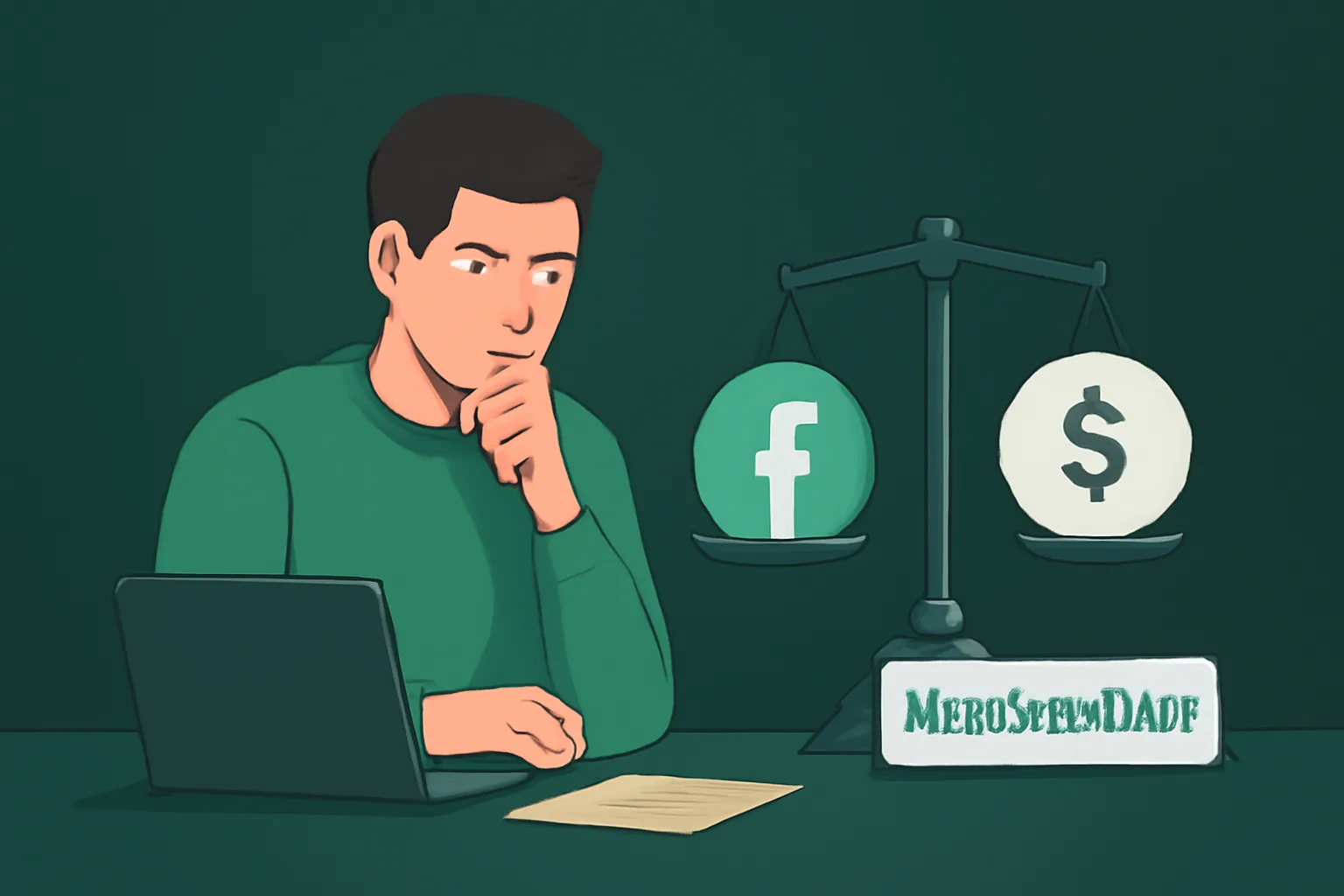 เพิ่มผู้ติดตาม Facebook: Organic vs. ใช้บริการ MetaSocial24Hr