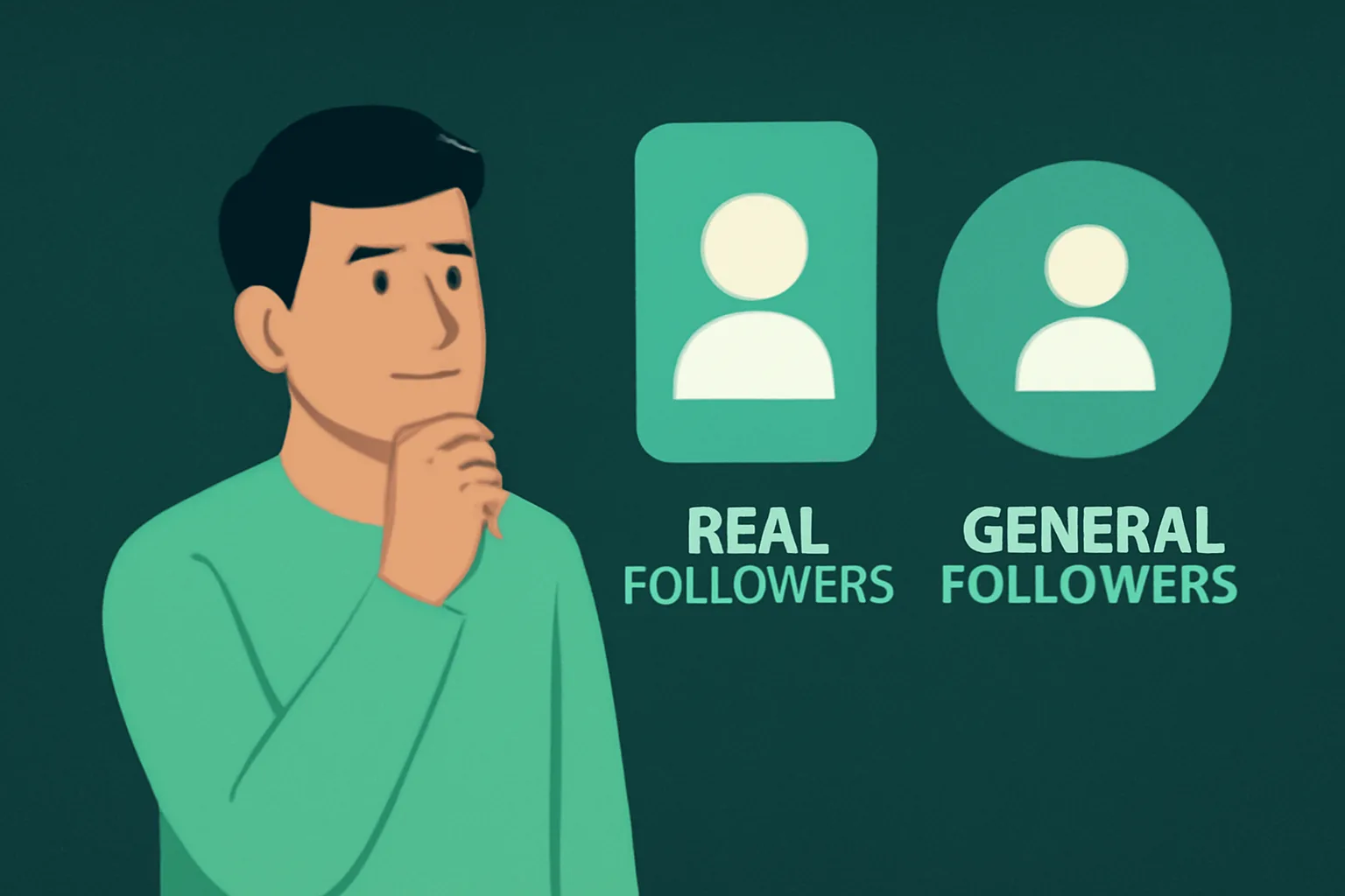 เพิ่มผู้ติดตาม Facebook คนไทย: Real Followers vs General Followers เลือกแบบไหนให้ปัง?