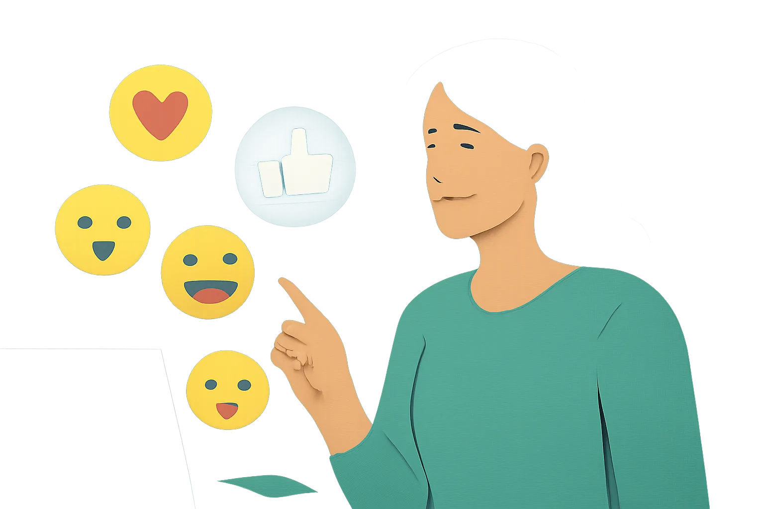 เลือก Emoji Likes Facebook อย่างไรให้โพสต์ร้านค้าดูเป็นธรรมชาติและเพิ่มการมีส่วนร่วม