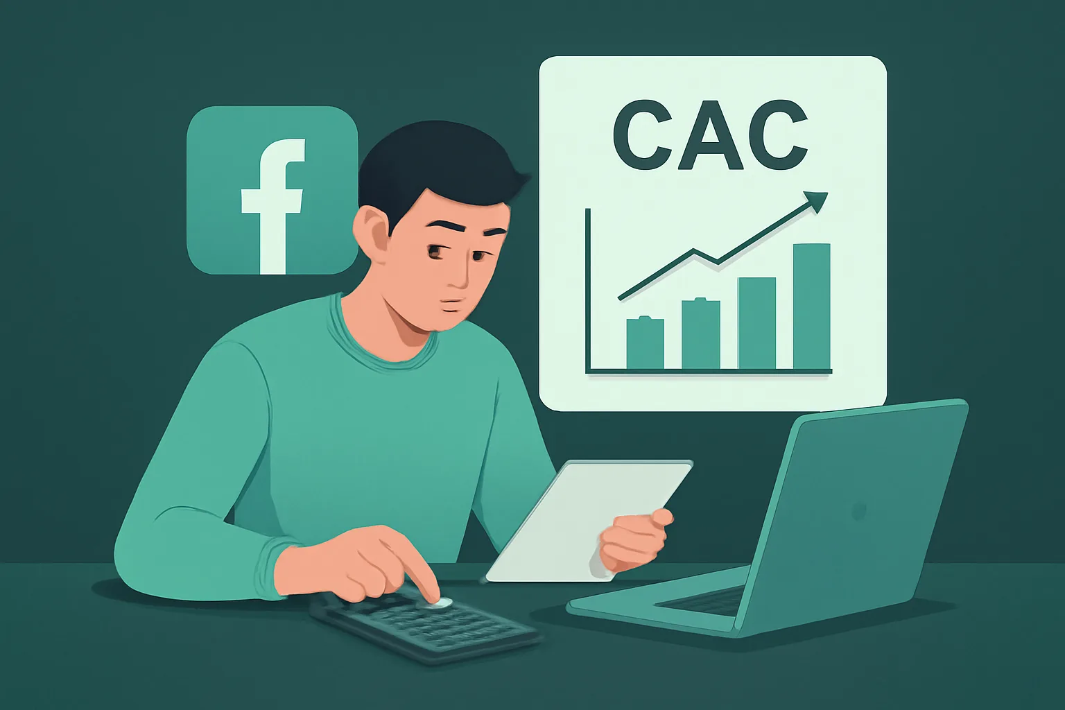 วิธีคำนวณต้นทุนต่อการได้ลูกค้าใหม่ (CAC) จากบริการเพิ่มผู้ติดตาม Facebook