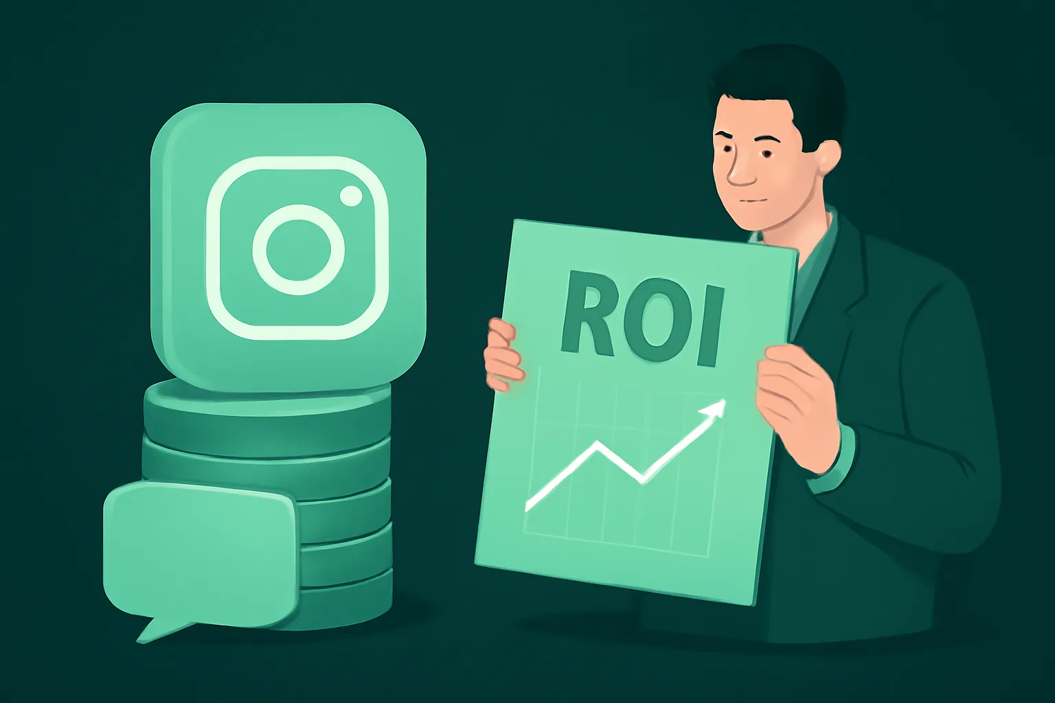 วิธีวัดผลการเพิ่มผู้ติดตาม Instagram: คำนวณ ROI อย่างไรให้ธุรกิจ SME คุ้มค่า