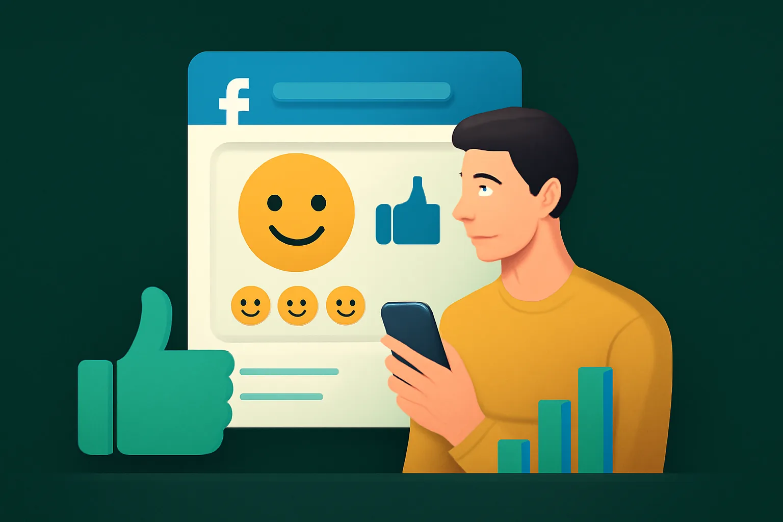 MetaSocial24Hr: เพิ่มไลค์โพสต์ Facebook (Emoji) เพิ่มการมองเห็นให้ธุรกิจ