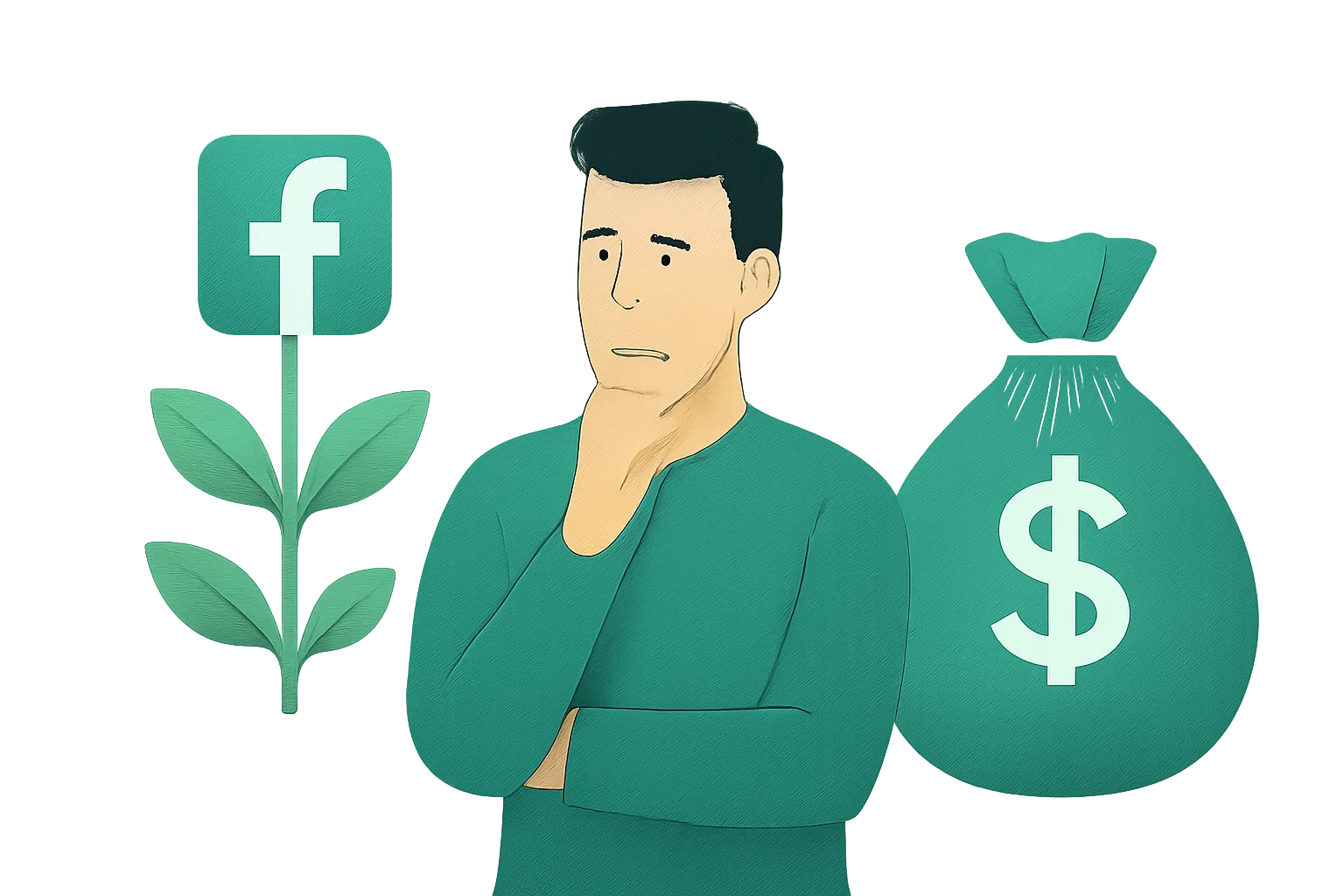 เปรียบเทียบ: เพิ่มผู้ติดตาม Facebook (Thai) แบบ Organic vs. ใช้บริการเสริม