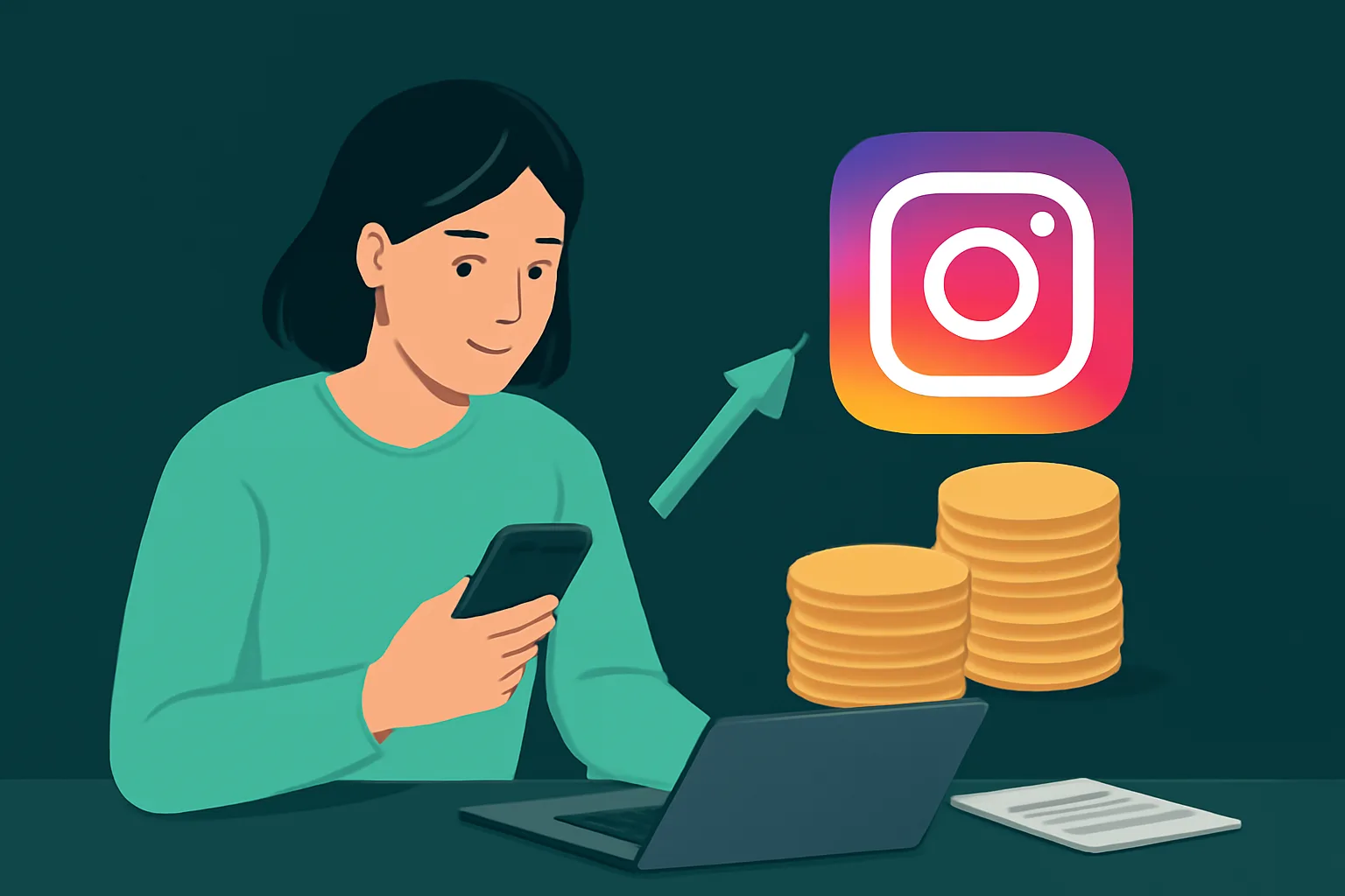 วิธีใช้บริการเพิ่มผู้ติดตาม Instagram (Thai) "General Followers" เพิ่มการมีส่วนร่วมจริง