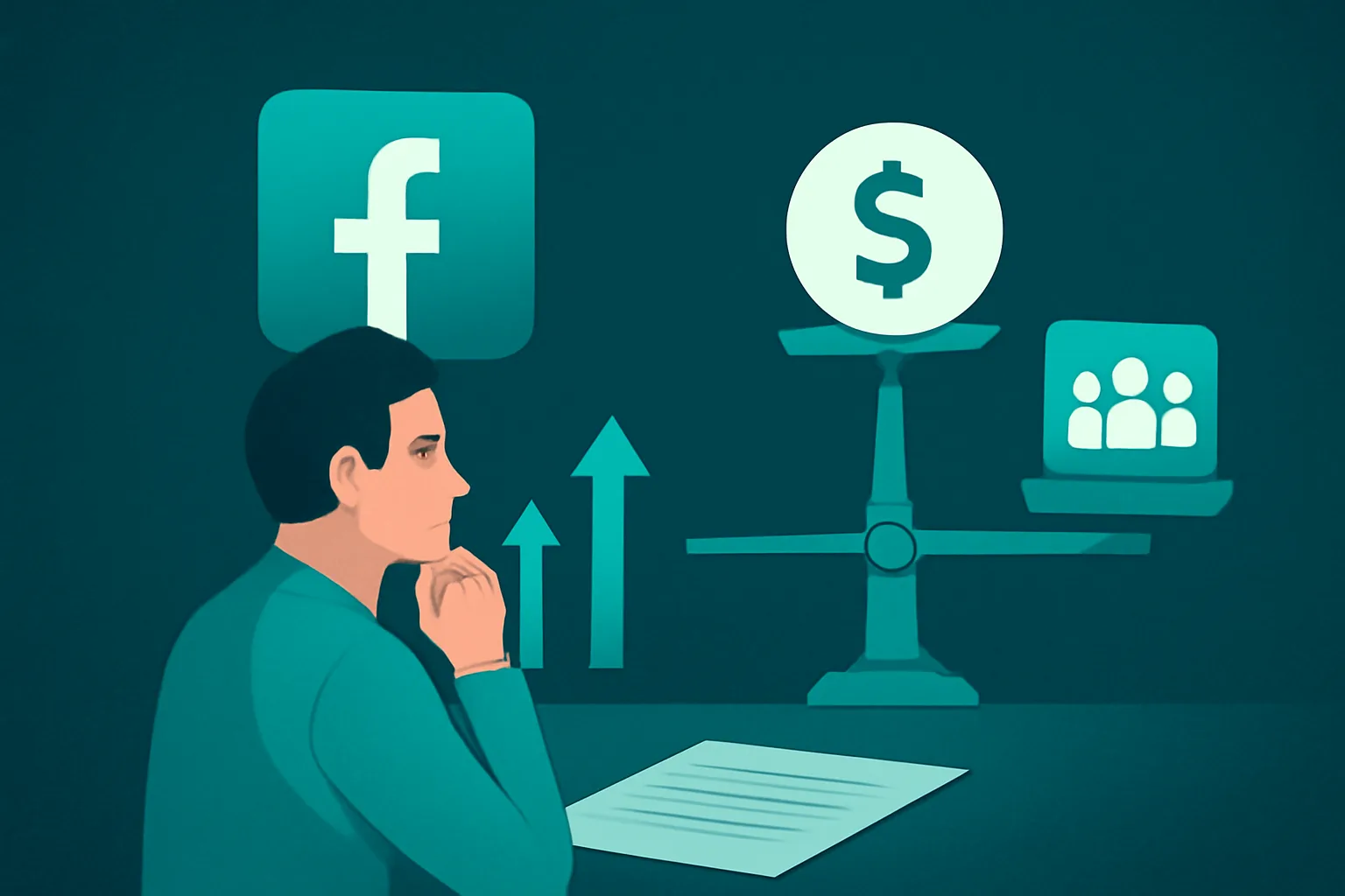 Facebook: เปรียบเทียบต้นทุนการเพิ่มคนเข้ากลุ่มแบบ Organic vs. บริการเสริม