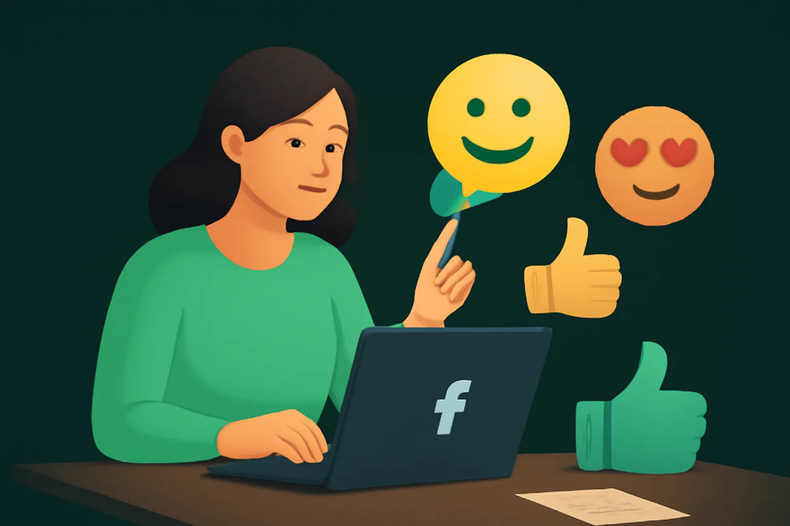 วิธี ปั๊มไลค์ Facebook ด้วย Emoji ให้โดนใจลูกค้า