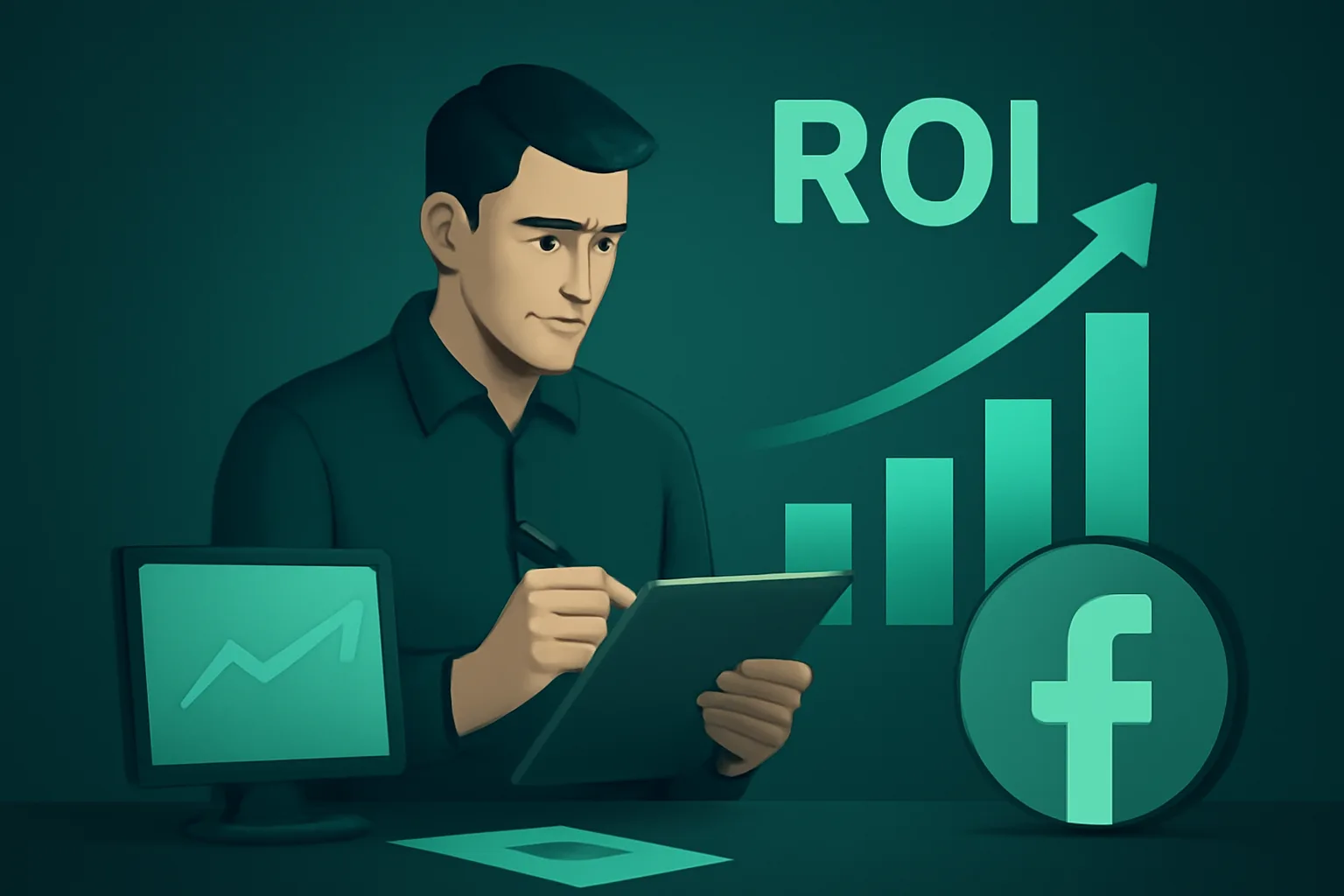 การวัดผล ROI บริการเพิ่มผู้ติดตาม Facebook (Thai) แบบ General Followers