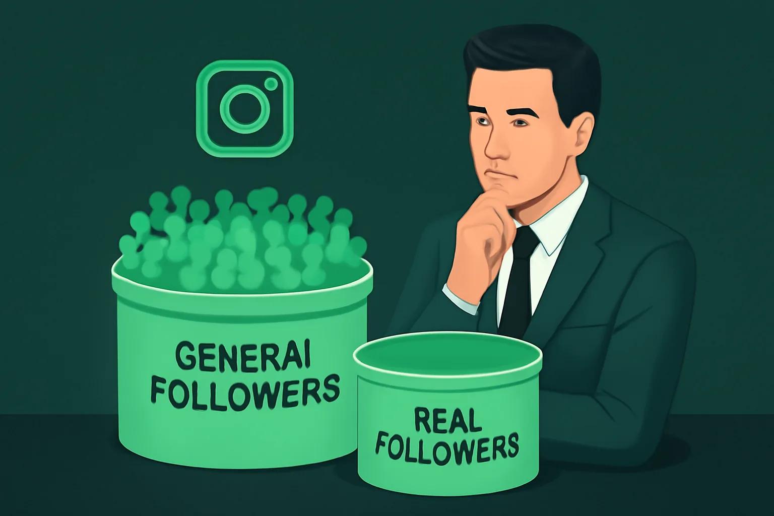 เพิ่มผู้ติดตาม Instagram: General Followers vs Real Followers แบบไหนเหมาะกับธุรกิจ?