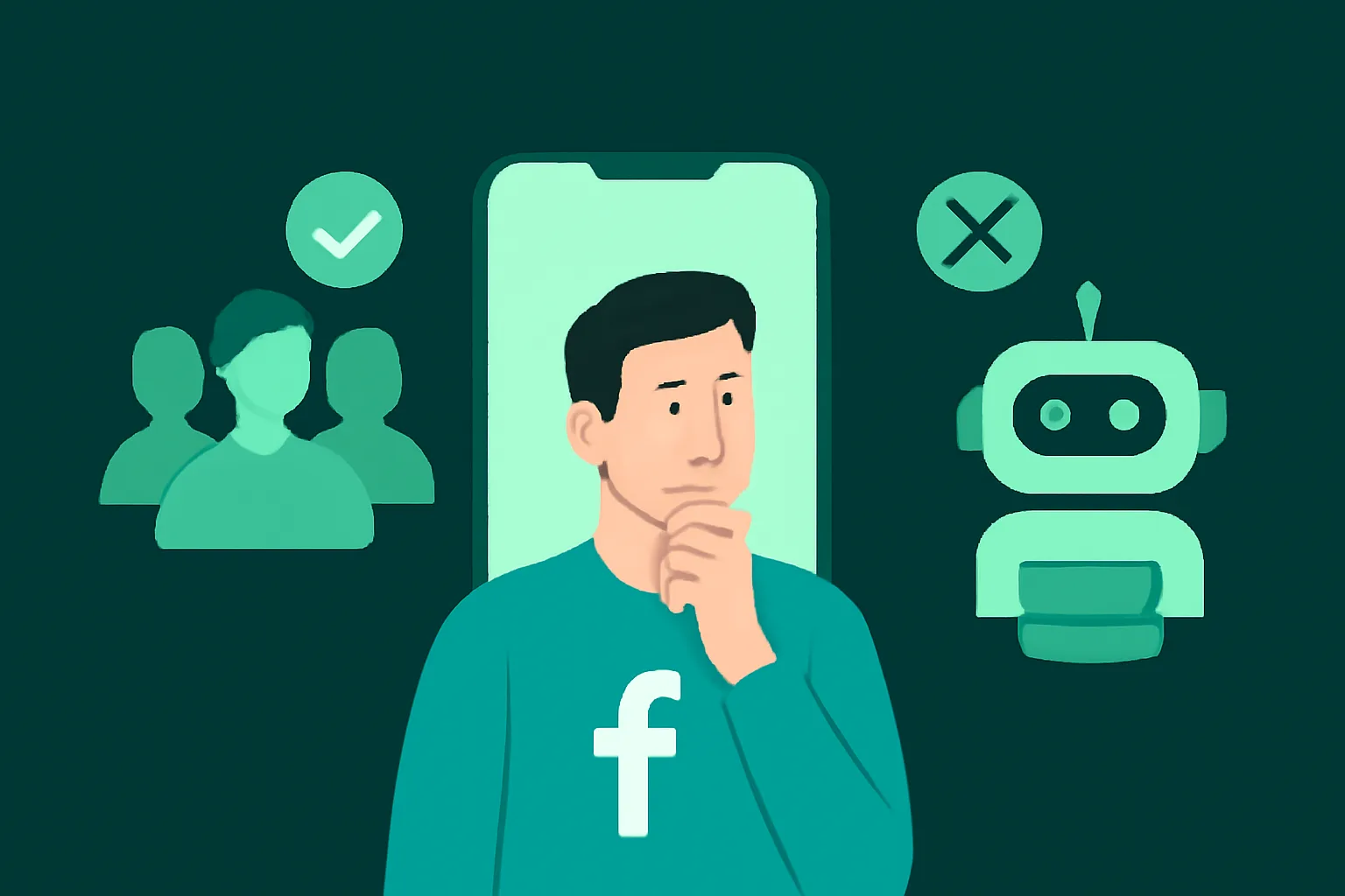 วิธีเพิ่มผู้ติดตาม Facebook: Real Followers vs Bot Followers เลือกแบบไหนคุ้มค่า?