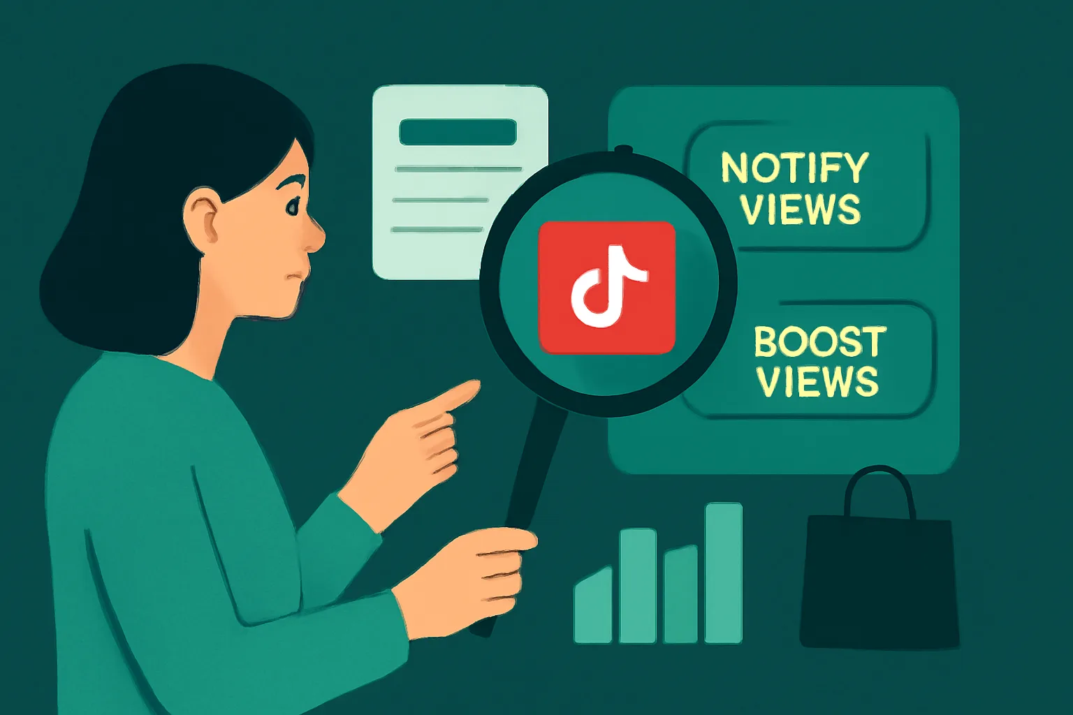 วิธีเพิ่มยอดวิววิดีโอ TikTok ให้ถึงเป้าหมาย: Notify Views หรือ Boost Views ตัวเลือกไหนคุ้มค่าสุดสำหรับร้านค้าออนไลน์?