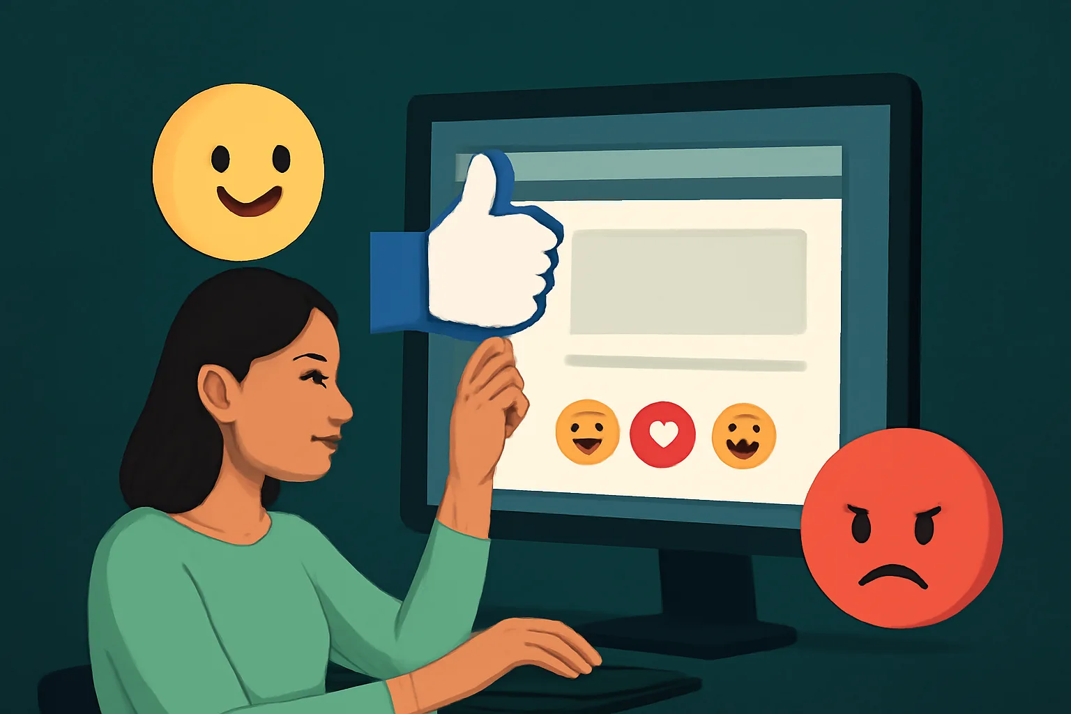 วิธีสร้างโพสต์ Facebook ให้มีส่วนร่วมสูง: การใช้ Emoji Likes เพิ่มการตอบรับจากลูกค้าไทย