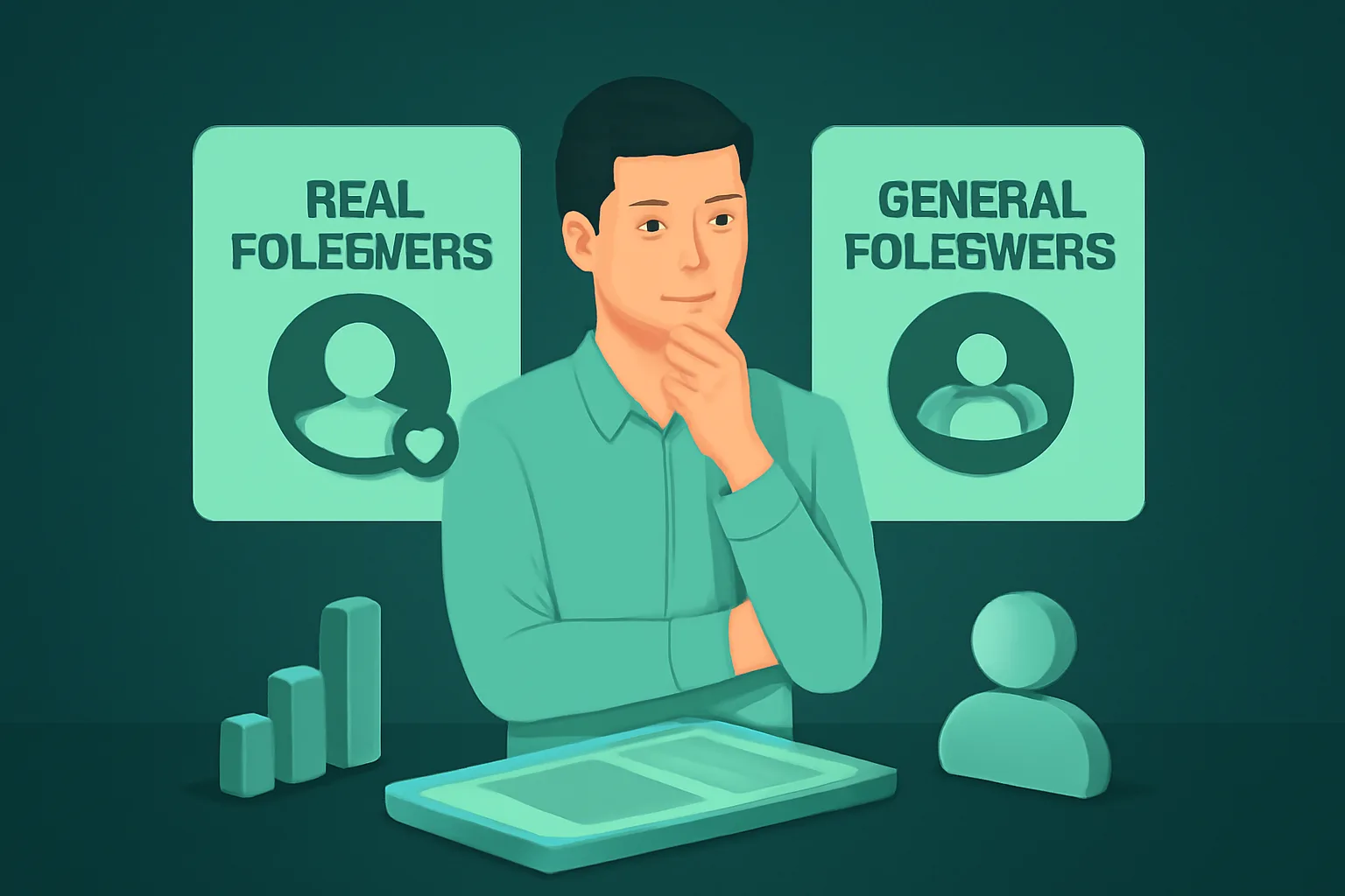 วิธีเลือกผู้ติดตาม Instagram: Real Followers vs. General Followers แบบไหนคุ้มค่าสำหรับธุรกิจออนไลน์?