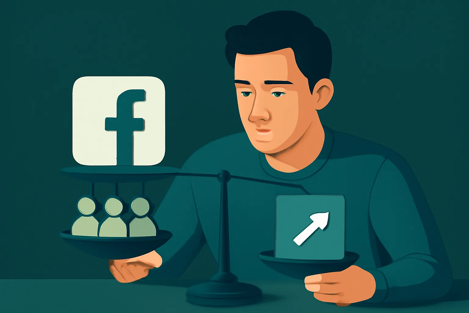 เปรียบเทียบ: บริการเพิ่มผู้ติดตาม Facebook (Thai) แบบ Organic กับการใช้บริการเสริม
