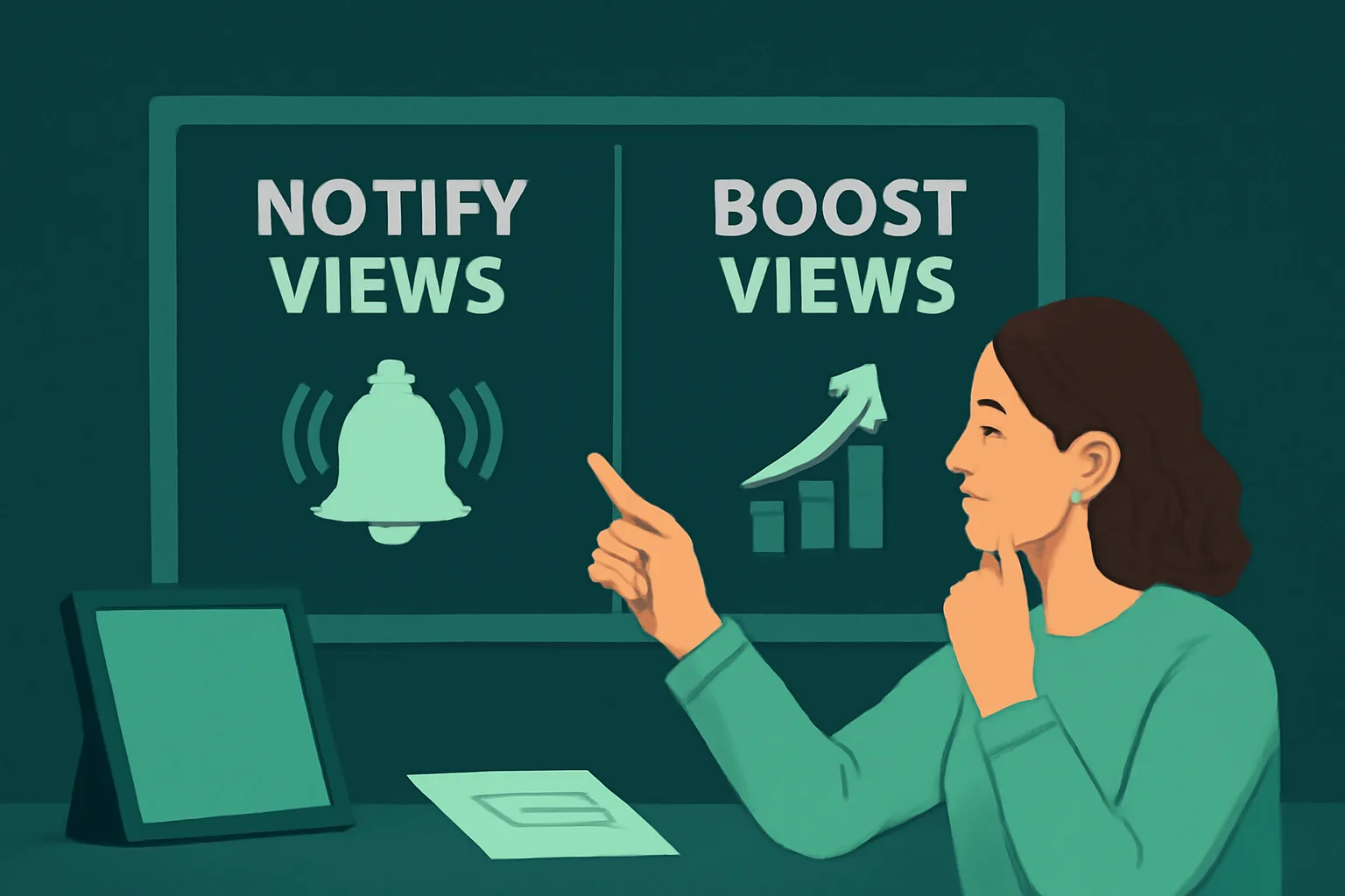วิธีเปรียบเทียบ "Notify Views" และ "Boost Views" บน TikTok: ตัวเลือกใดเหมาะกับร้านค้าออนไลน์ของคุณ?