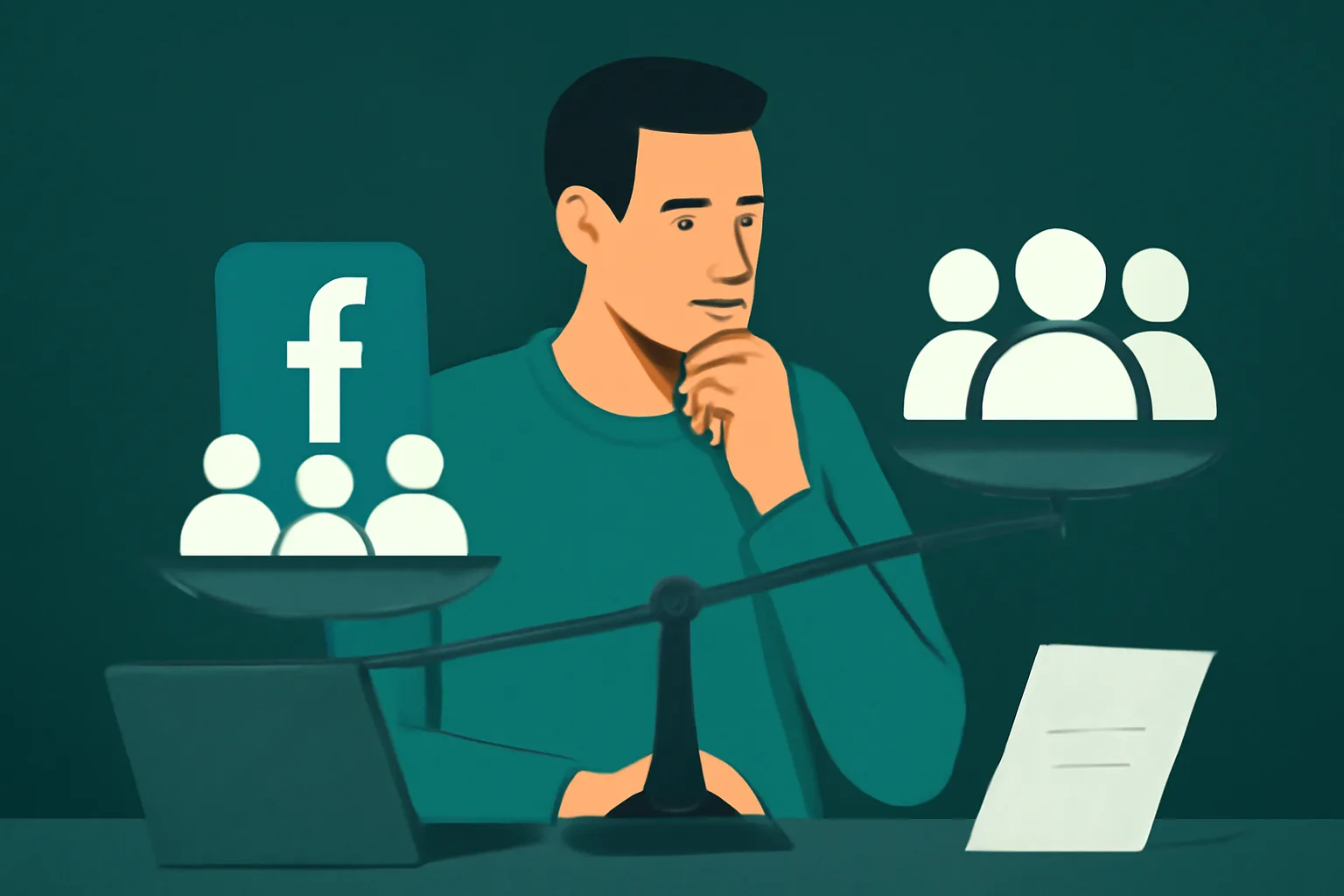 Facebook: เพิ่มผู้ติดตาม (ไทย) vs เพิ่มคนเข้ากลุ่ม แบบไหนเหมาะกับร้านค้าออนไลน์?