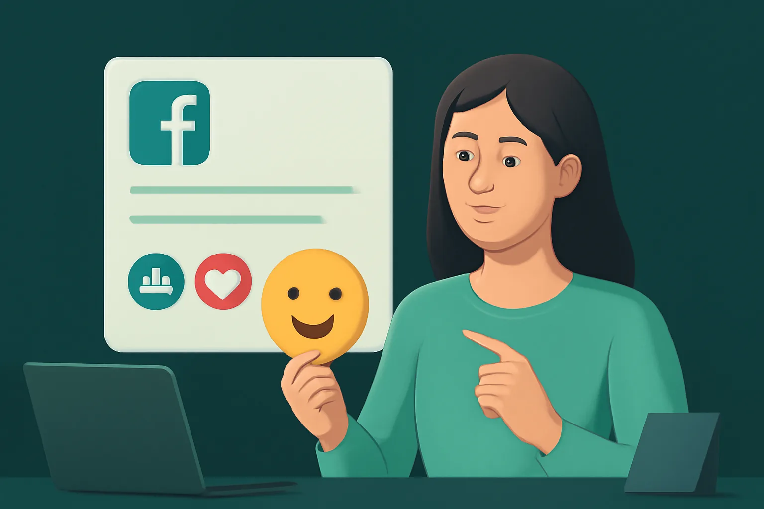 วิธีเลือก Emoji เพิ่มไลค์ Facebook ให้แบรนด์ดูดี