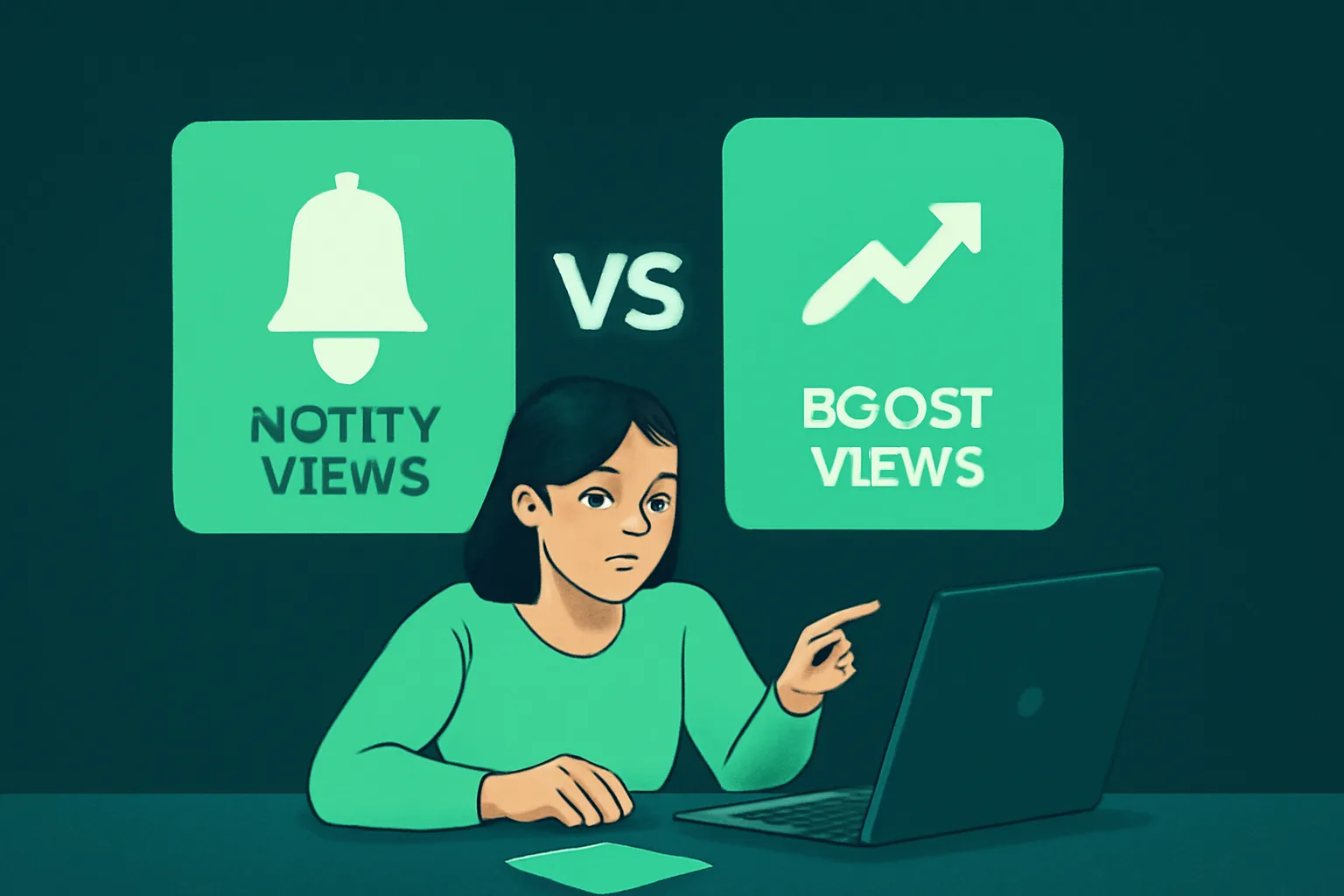 เปรียบเทียบ "Notify Views" vs "Boost Views" สำหรับเพิ่มยอดวิววิดีโอ TikTok: เลือกแบบไหนให้คุ้มค่า?