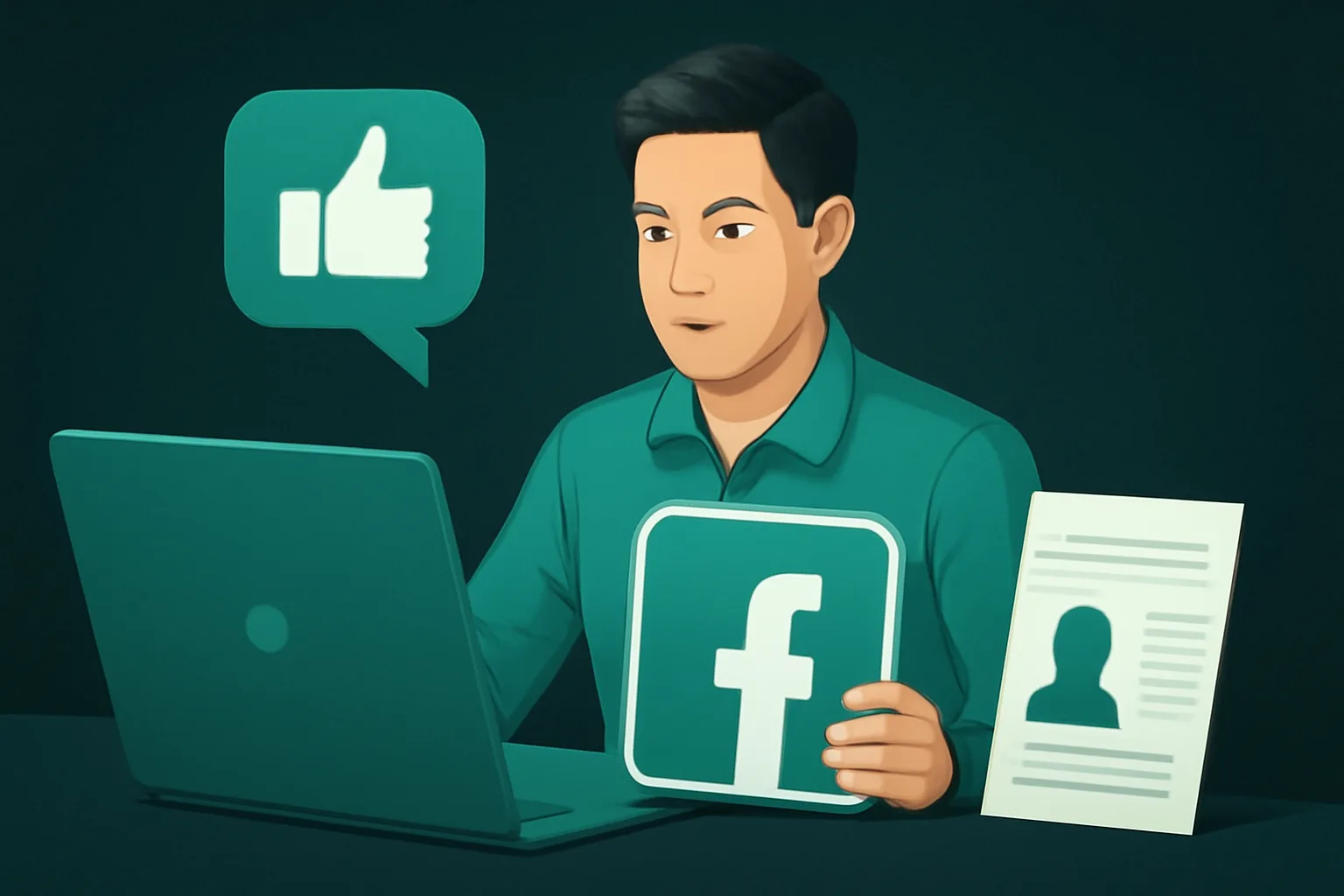 MetaSocial24Hr: วิธีสร้างโปรไฟล์ Facebook ที่น่าเชื่อถือด้วยผู้ติดตามชาวไทยจริง