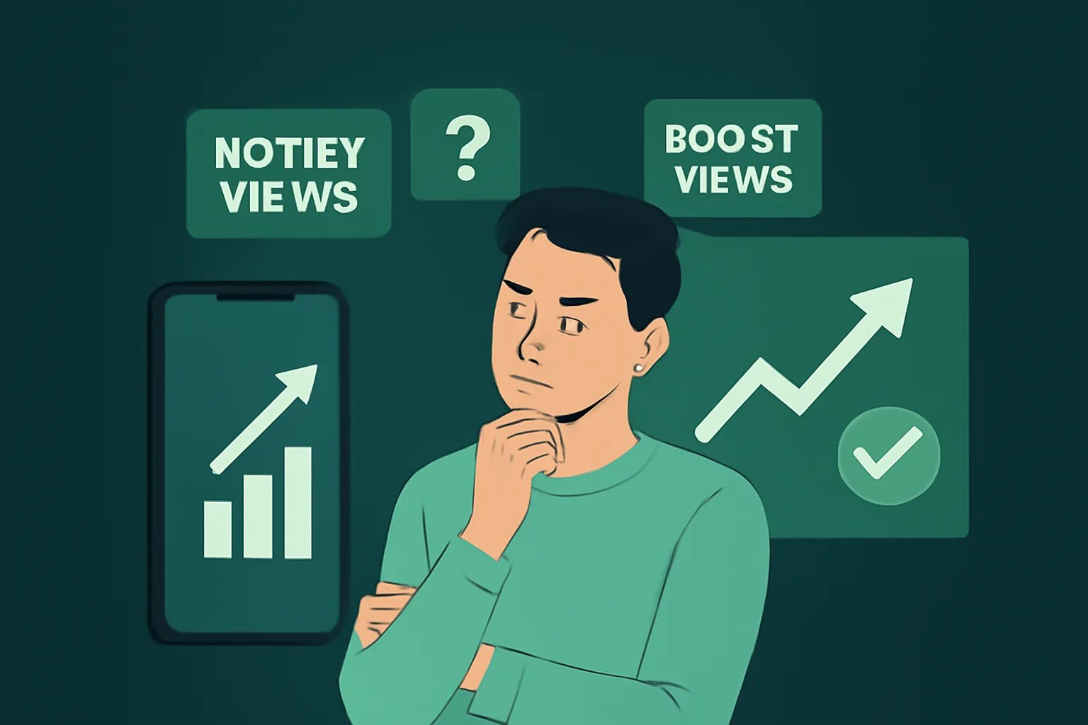 TikTok: Notify Views vs Boost Views ตัวเลือกไหนคุ้มค่าที่สุดในการเพิ่มยอดวิวให้ร้านค้าออนไลน์?