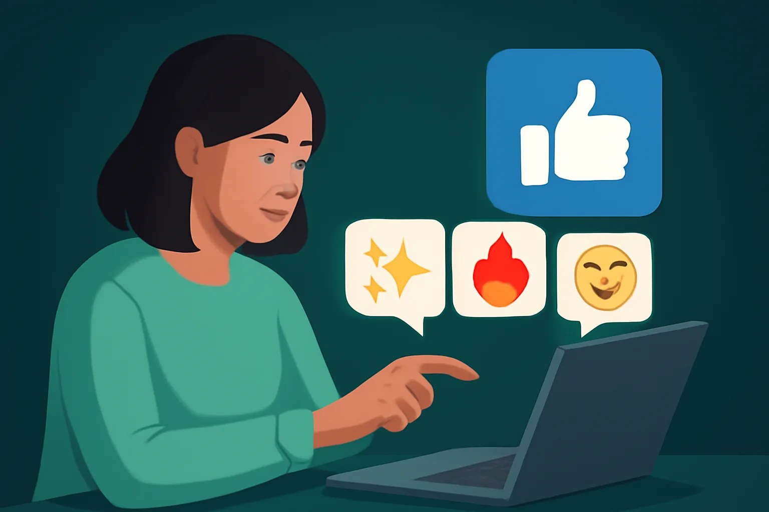 วิธีเลือก Emoji Likes Facebook ให้ตรงกับสินค้า: เพิ่มการมีส่วนร่วมให้เพจ