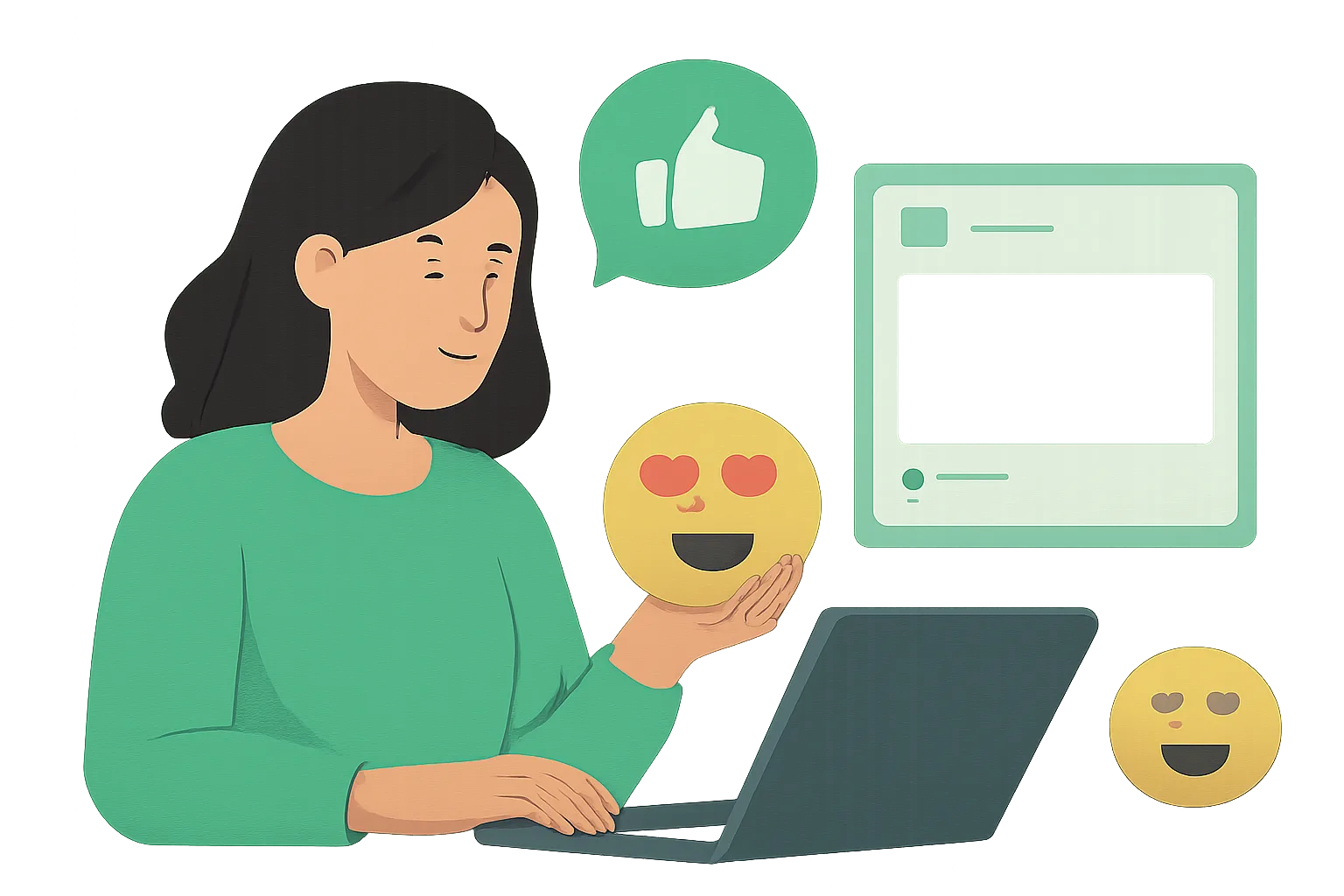 MetaSocial24Hr: ปรับแต่ง Emoji เพิ่มไลค์โพสต์ Facebook สื่อสารแบรนด์ร้านค้า