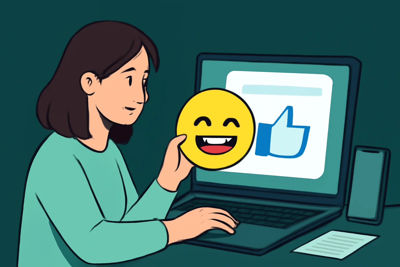 MetaSocial24Hr: เลือก Emoji เพิ่มไลค์ Facebook ดึงดูดลูกค้าออนไลน์