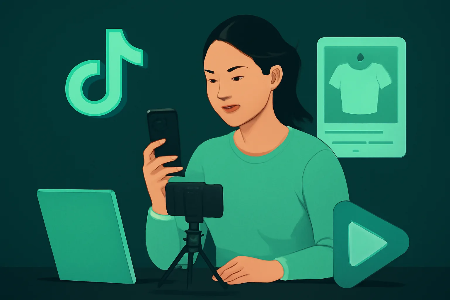 TikTok: เพิ่มยอดวิววิดีโอร้านค้าออนไลน์ด้วยเพลงฮิตและฟิลเตอร์