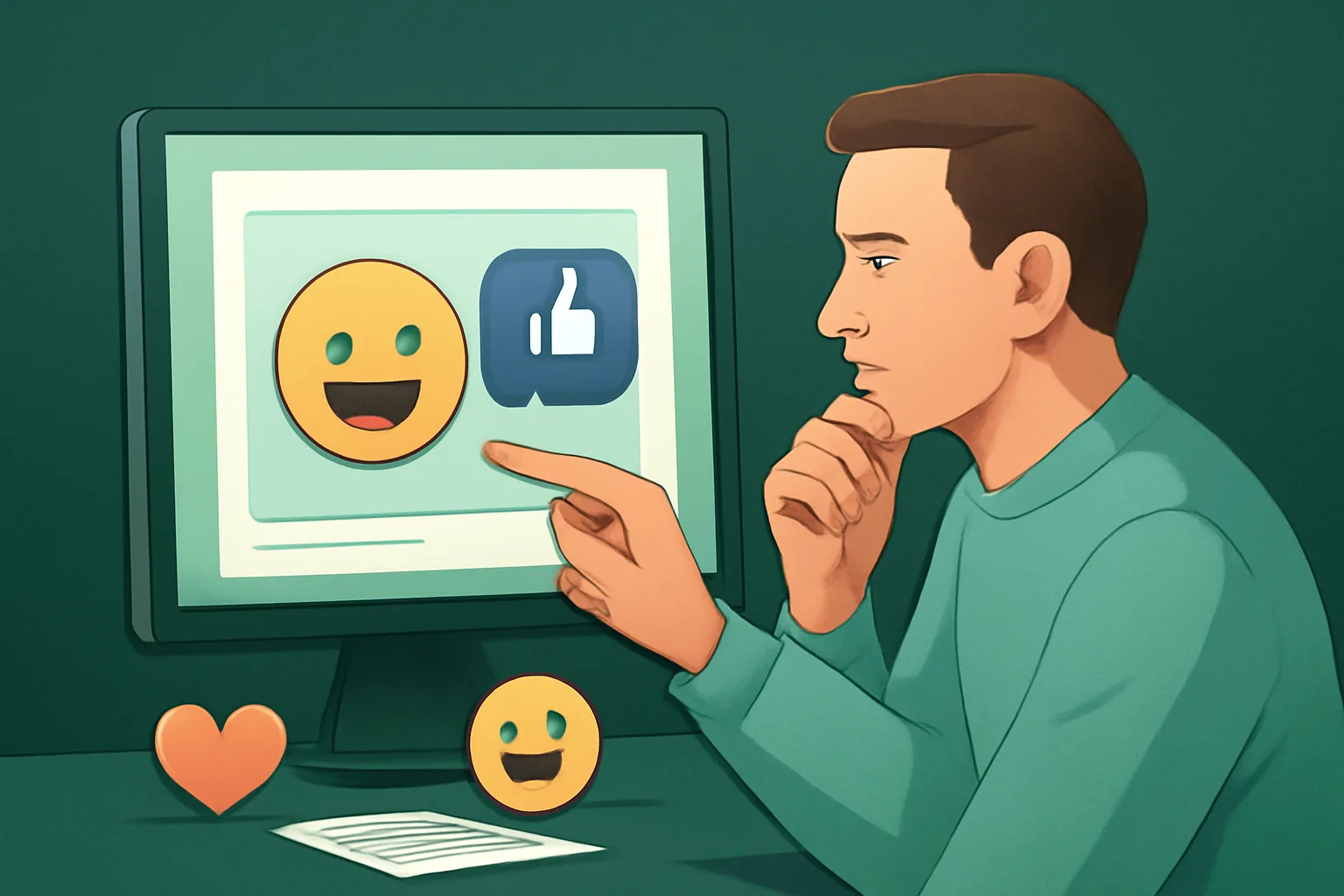 MetaSocial24Hr: ใช้ Emoji เพิ่มไลค์ Facebook ให้เป็นธรรมชาติ