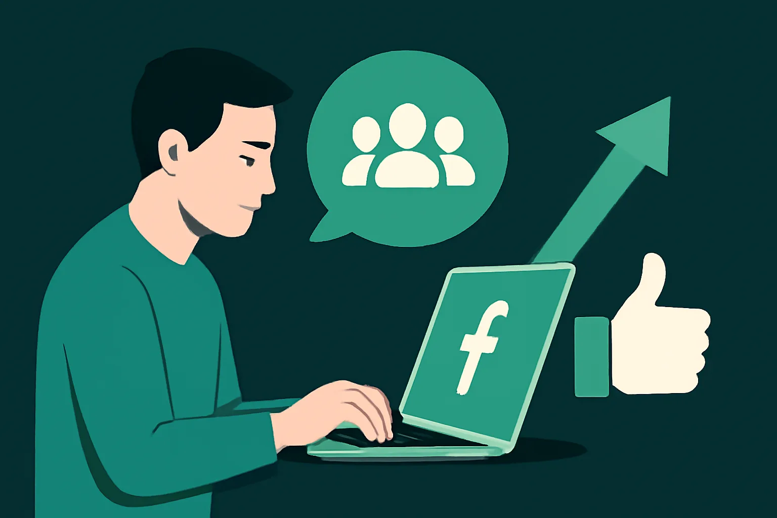 วิธีเพิ่มคนเข้ากลุ่ม/แชร์โพสต์ Facebook: สร้างชุมชนและขยายการเข้าถึง