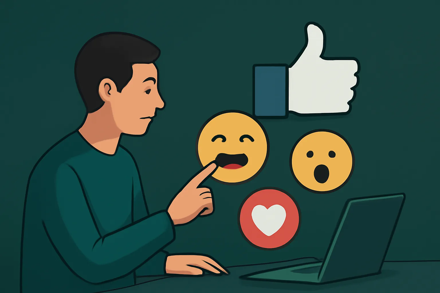 วิธีเลือก Emoji Likes Facebook ที่เหมาะสมกับโพสต์สินค้า เพิ่มการมีส่วนร่วม