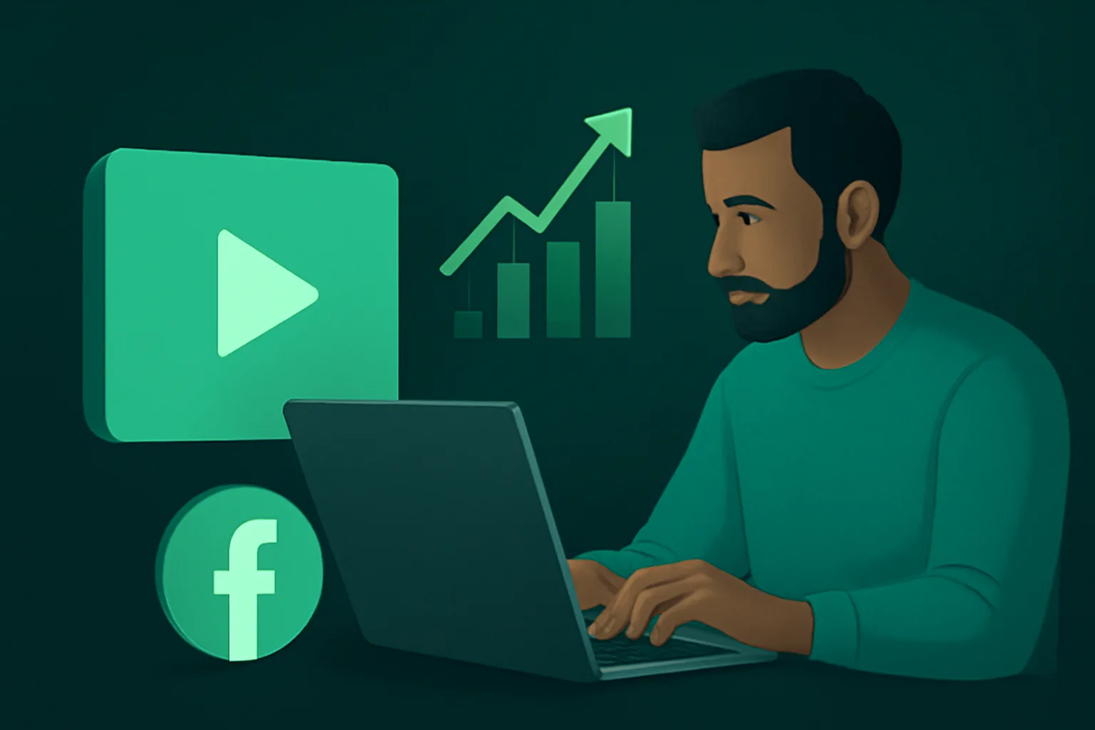 เพิ่มยอดวิววิดีโอ Facebook ให้ตรงกลุ่มเป้าหมาย ธุรกิจออนไลน์ | MetaSocial24Hr