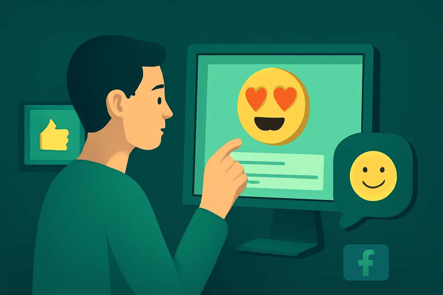 วิธีใช้ Emoji เพิ่มไลค์โพสต์ Facebook สื่อสารบุคลิกแบรนด์ | MetaSocial24Hr